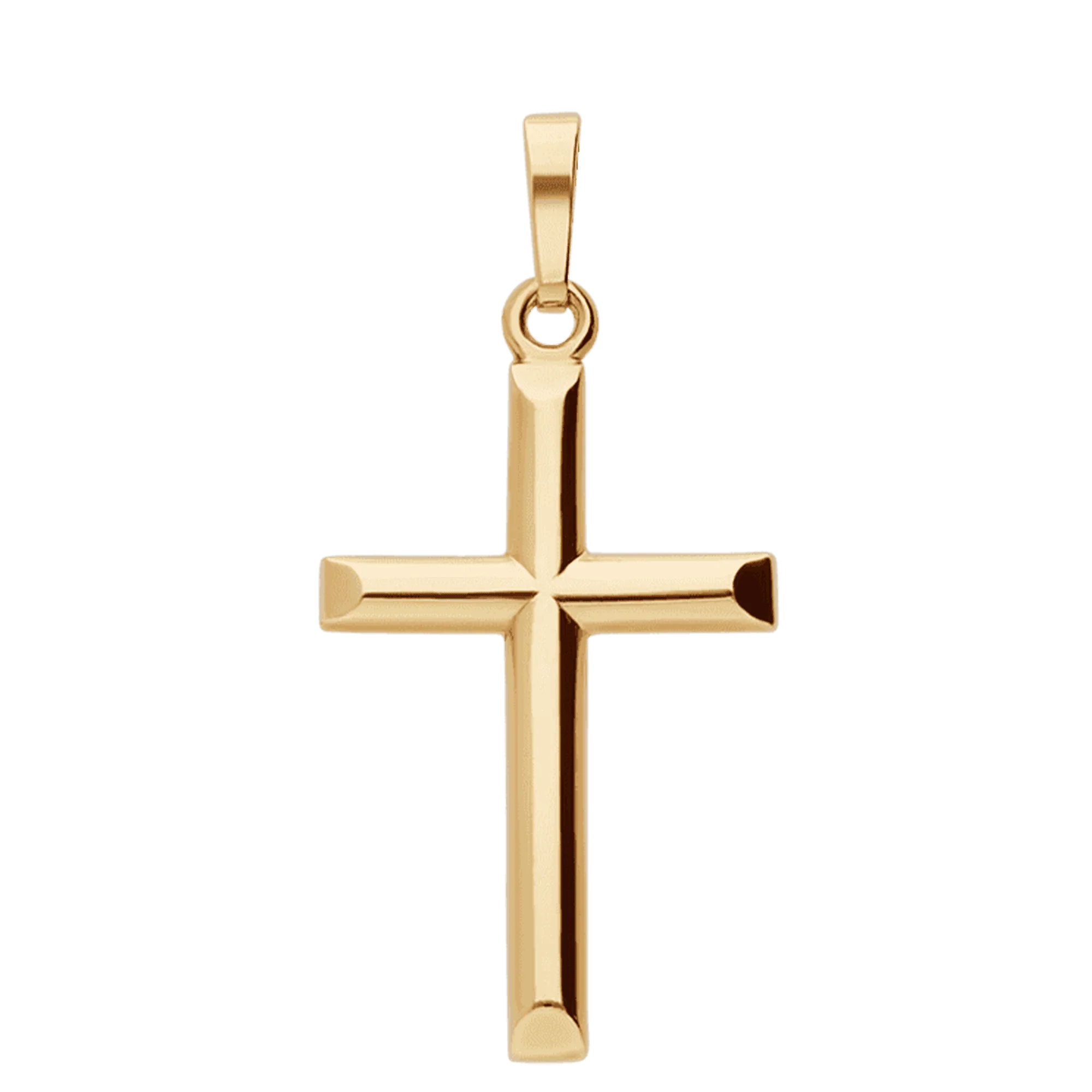 Pendant cross 0.85g 18K gold - Image 2
