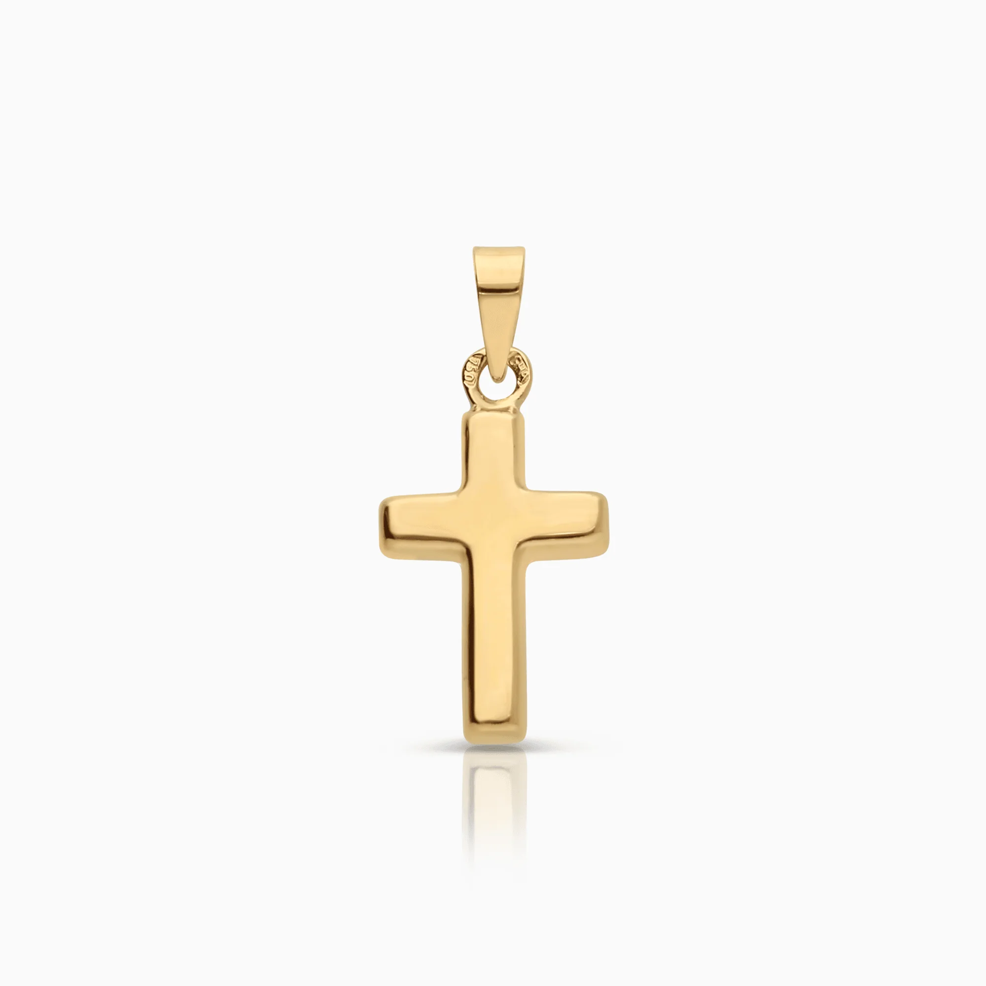 Pendant cross 0.86g 18K gold