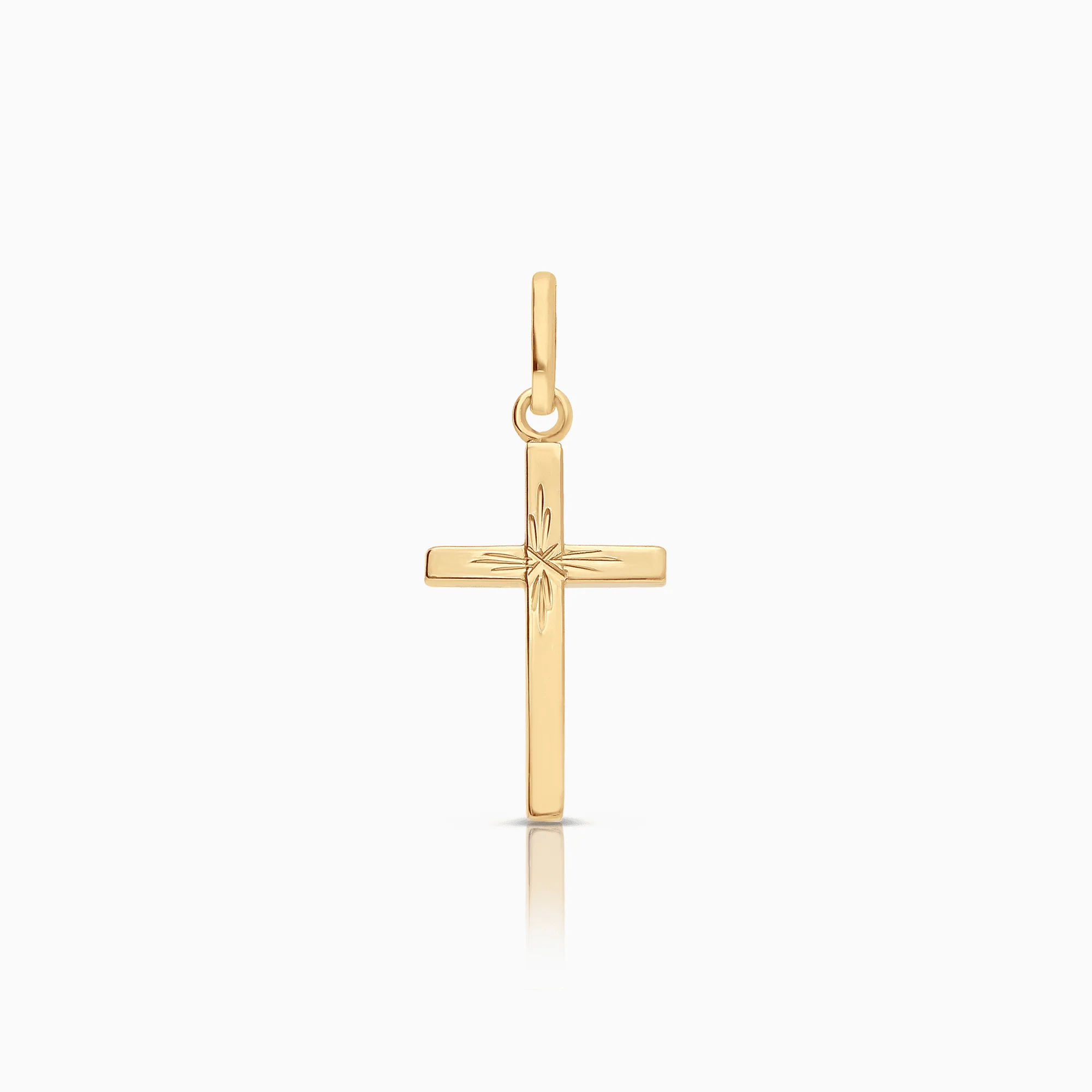 Cross Pendant 0.88g 18K Gold