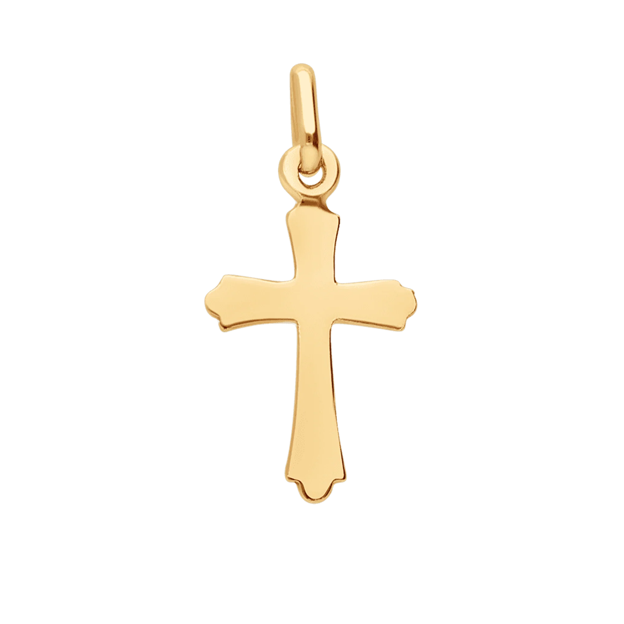 Pendant cross 0.97g 18K gold - Image 2