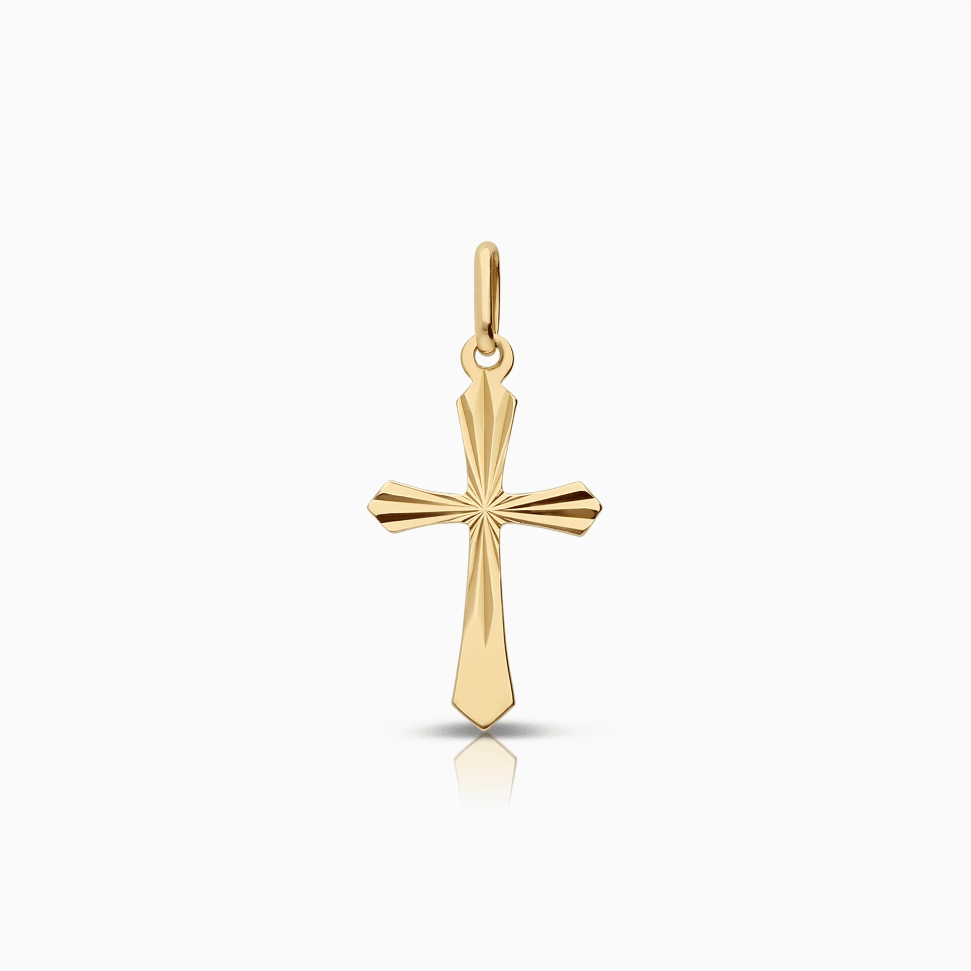 Pendant cross 0.98g 18K gold