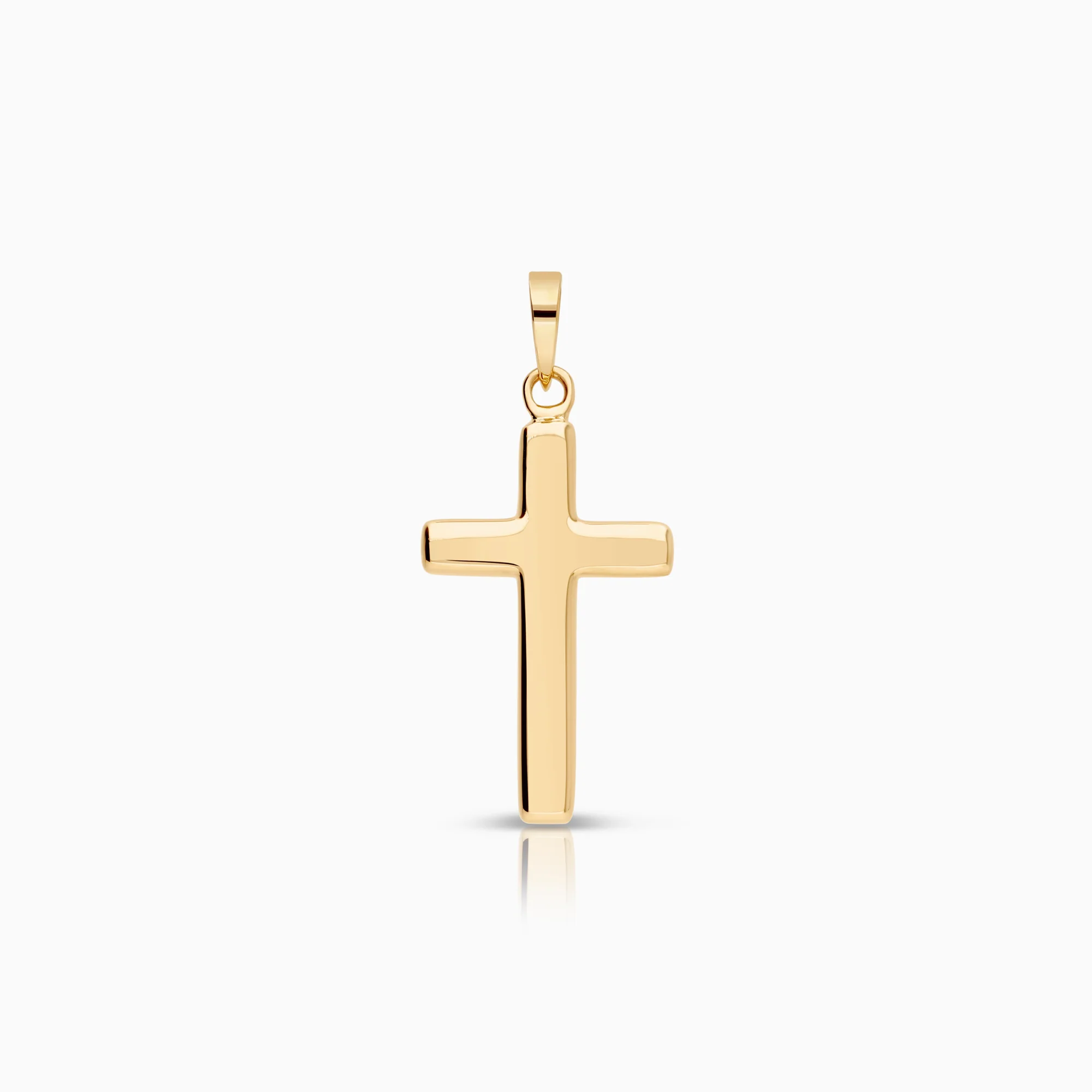 Cross pendant 1.08g 18K gold