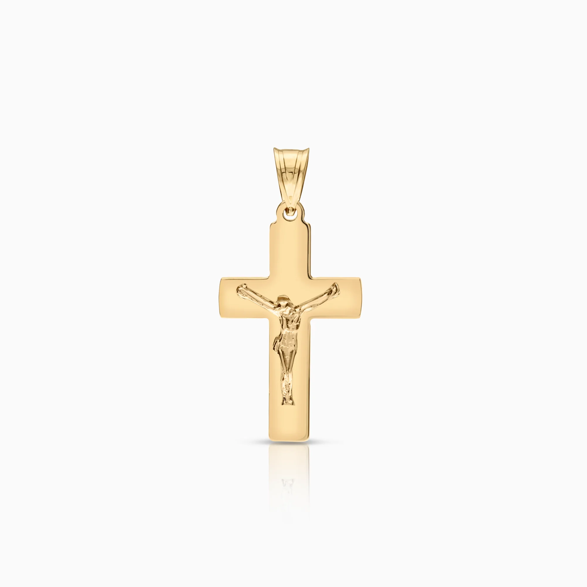 Cross pendant 1.15g 18K gold