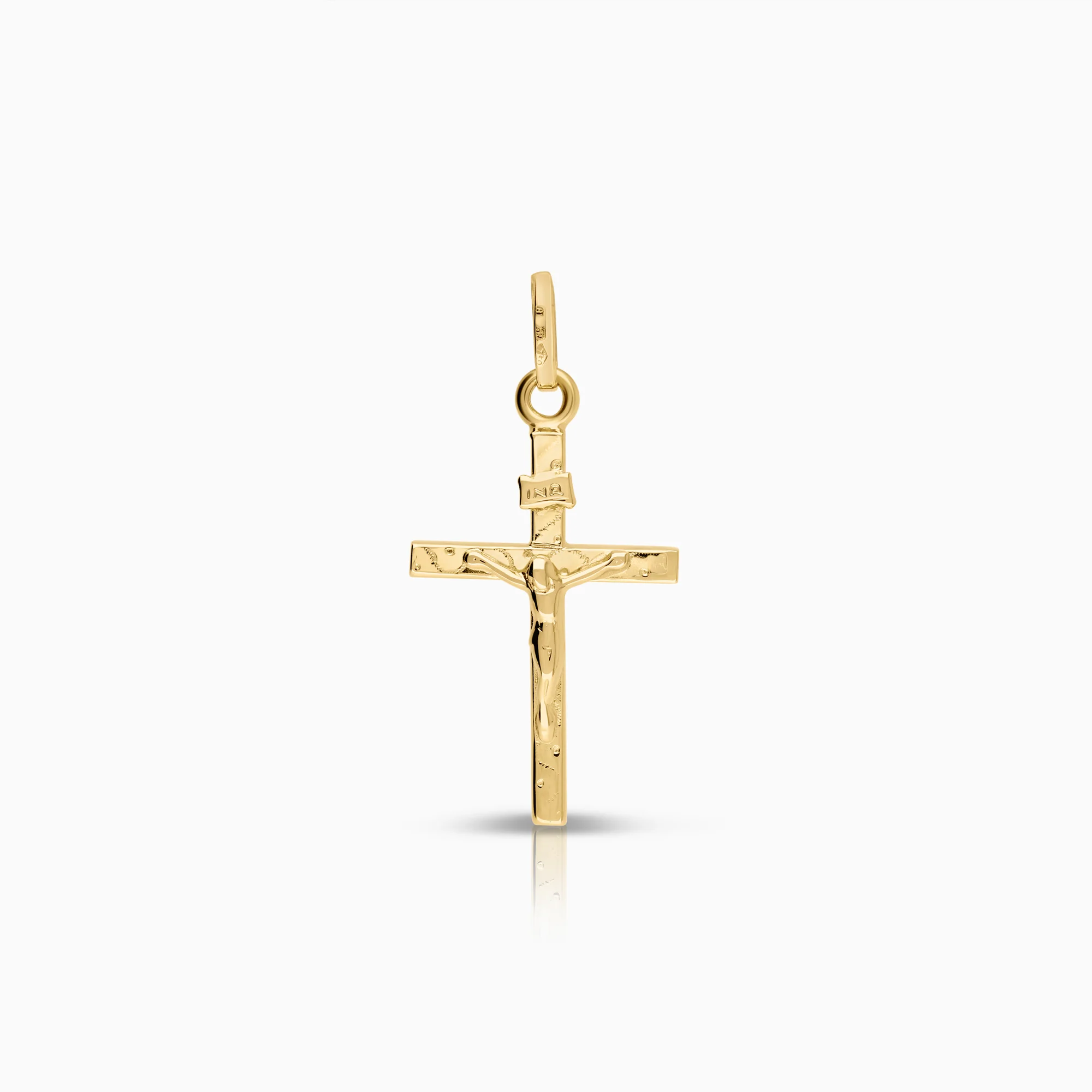 Cross pendant 1.40g 18K gold
