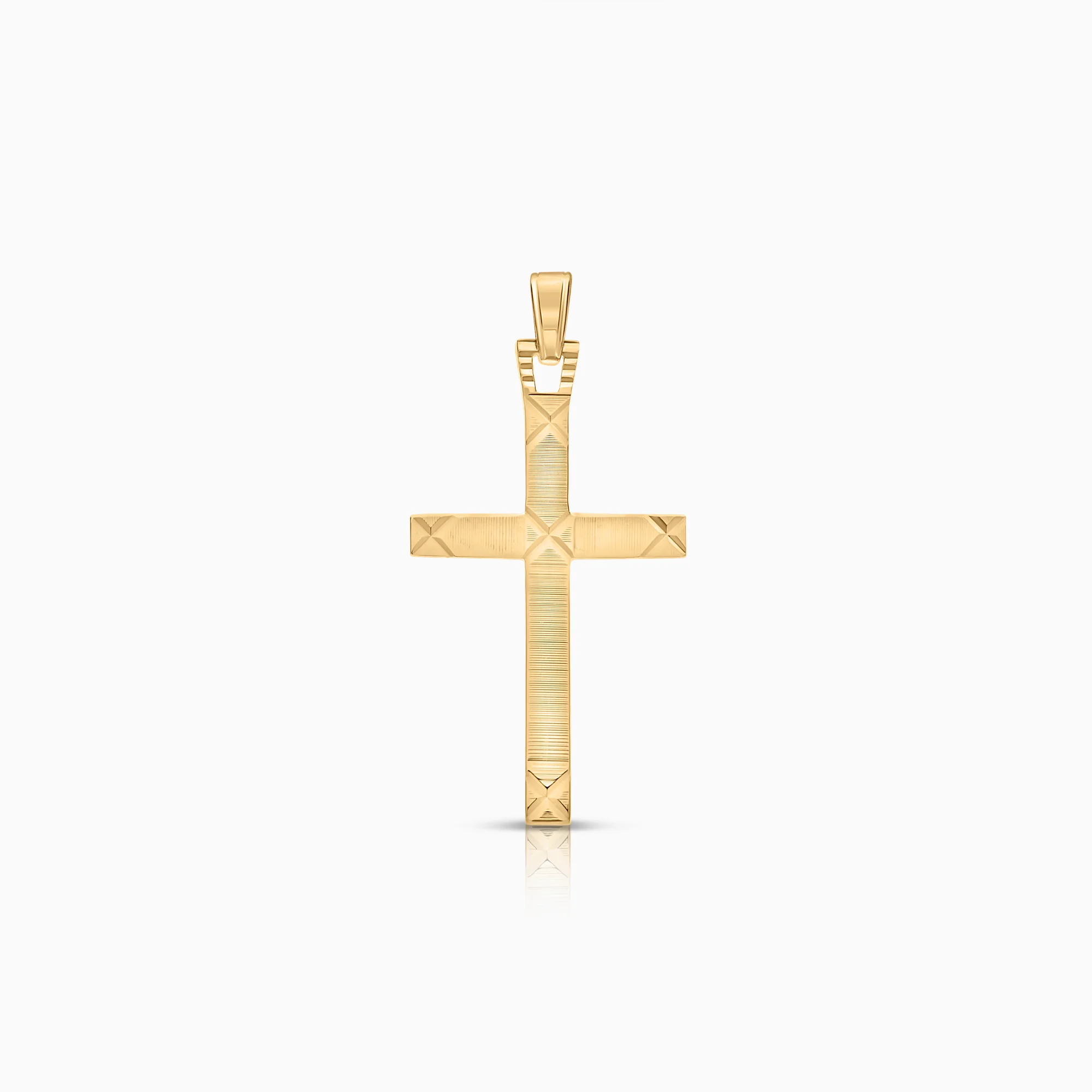 Pendant cross 1.98g 18K gold