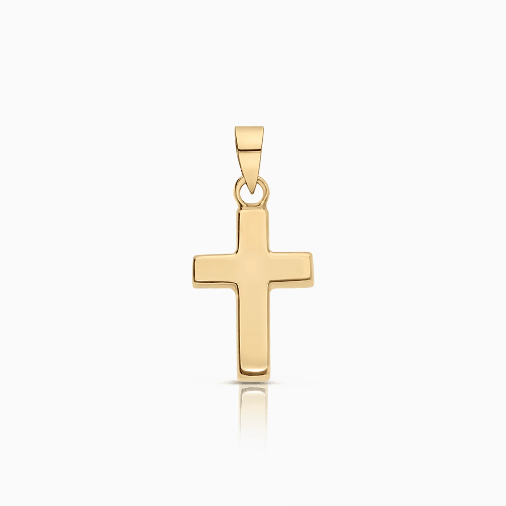 Cross pendant 1.0g 18K gold