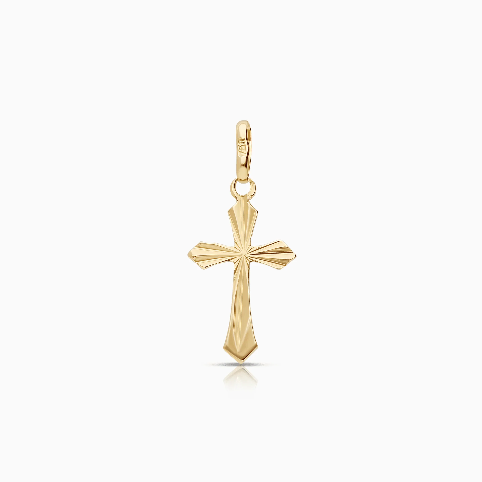 Pendant cross 1.18g 18K gold