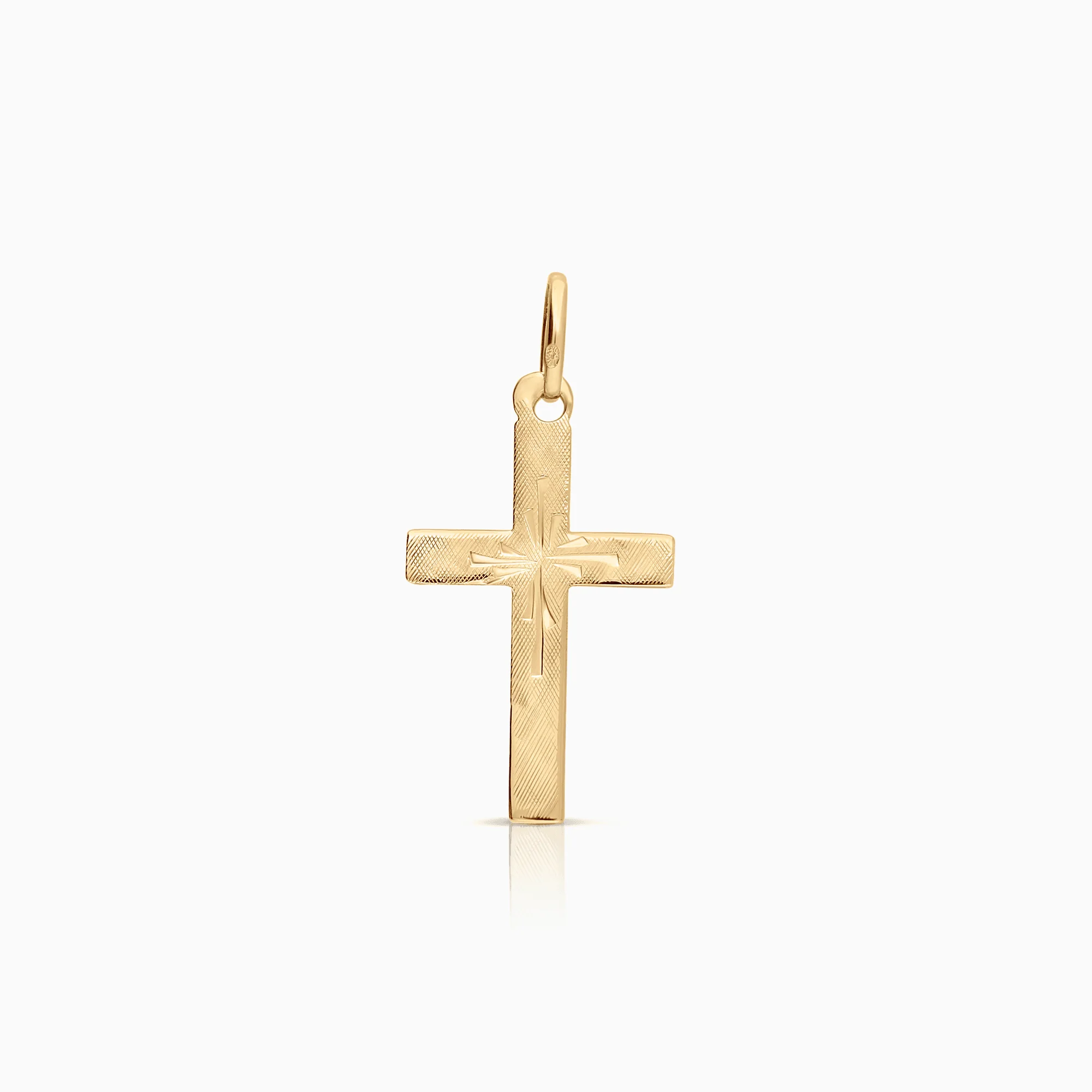Cross Pendant 1.39g 18K Gold