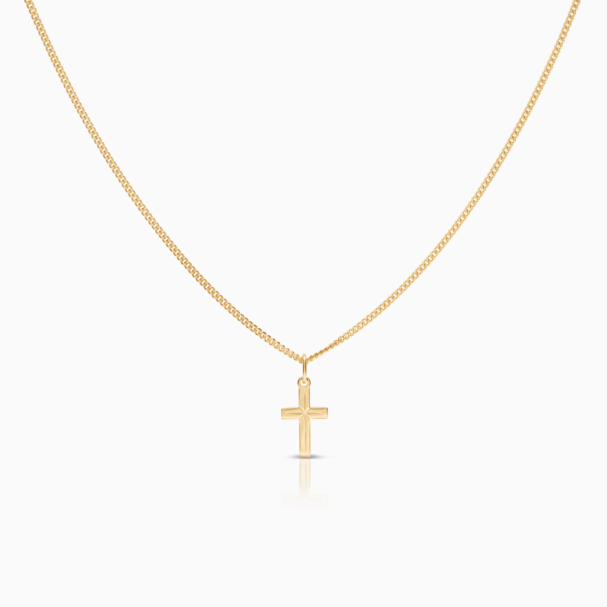 Cross pendant 3.62g 18K gold