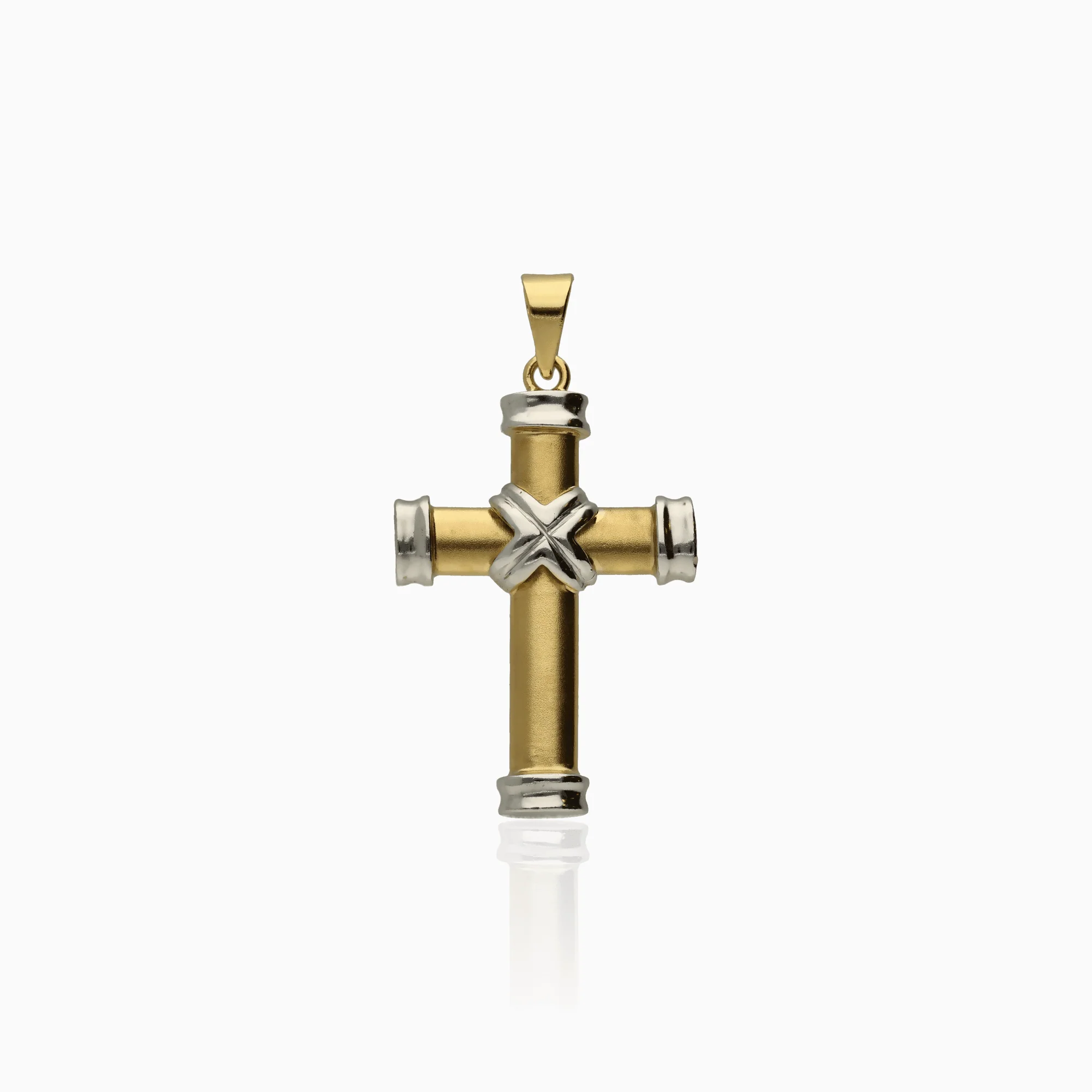 Pendant cross 5.65g 18K gold