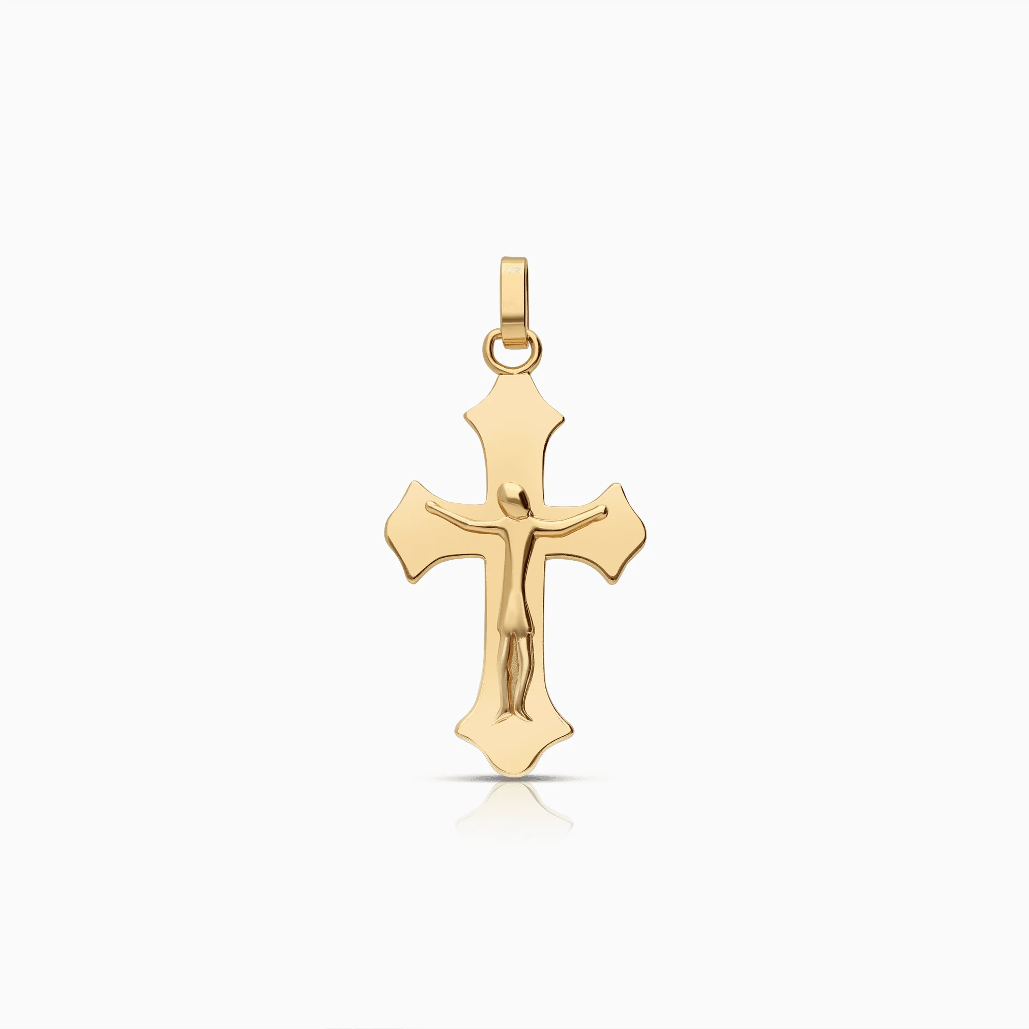 Cross pendant 6.37g 18K gold