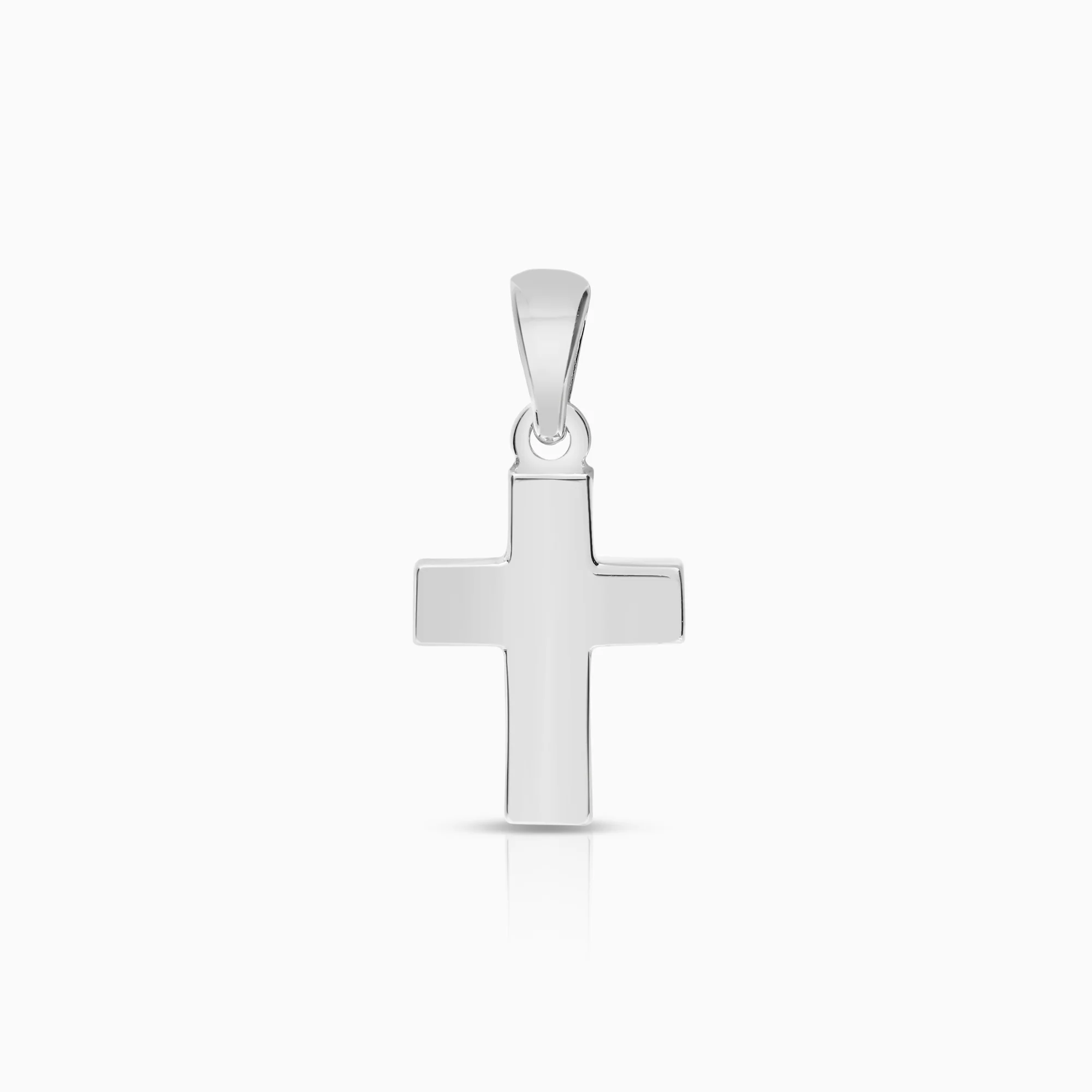 Heart pendant 1.84g 18K white gold