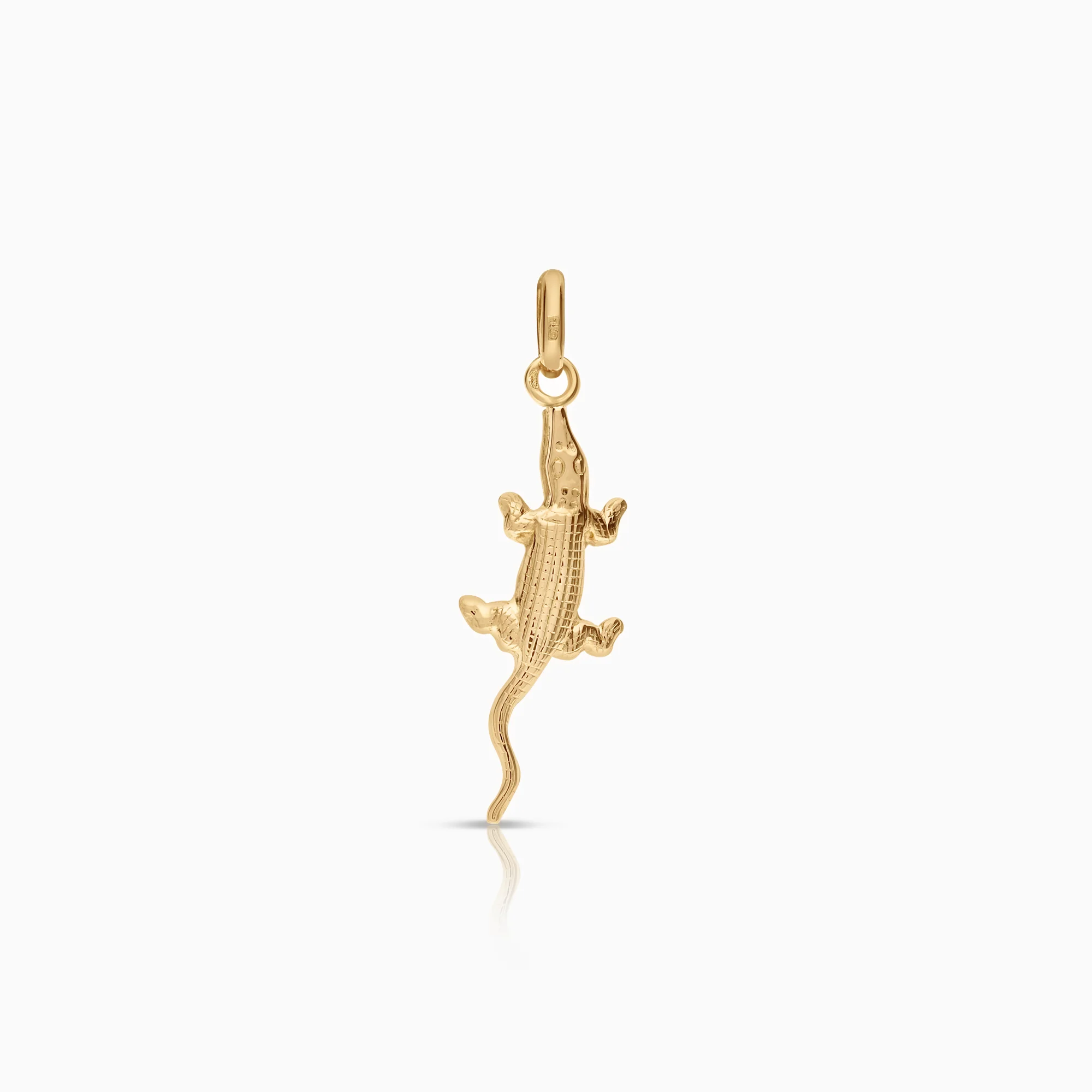 Pendant Crocodile 1.26g 18K Gold