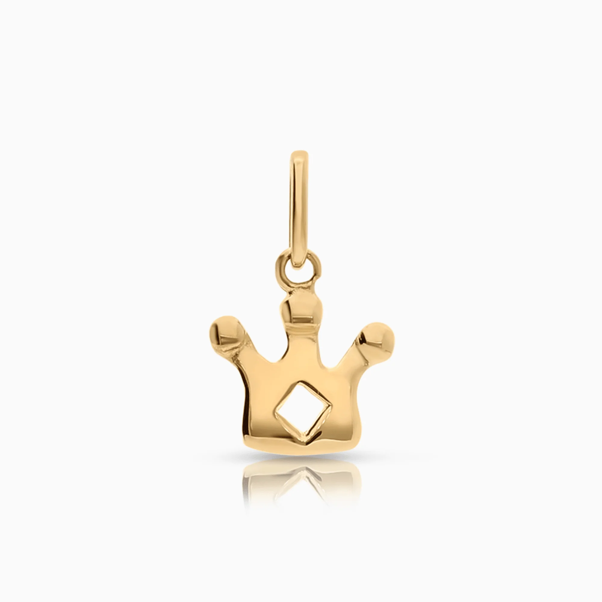 Pendant crown 0.23g 18K gold