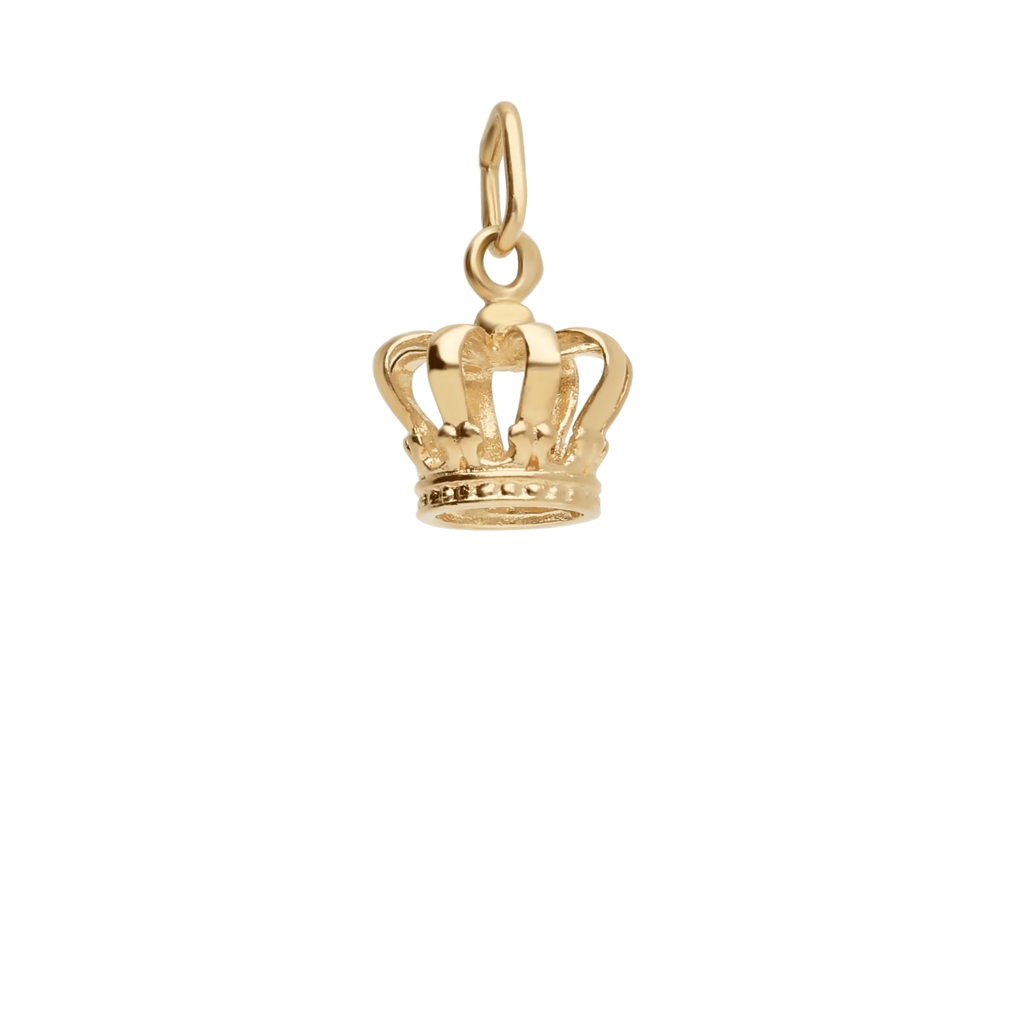 Crown pendant 1.11g 18K gold - Image 2