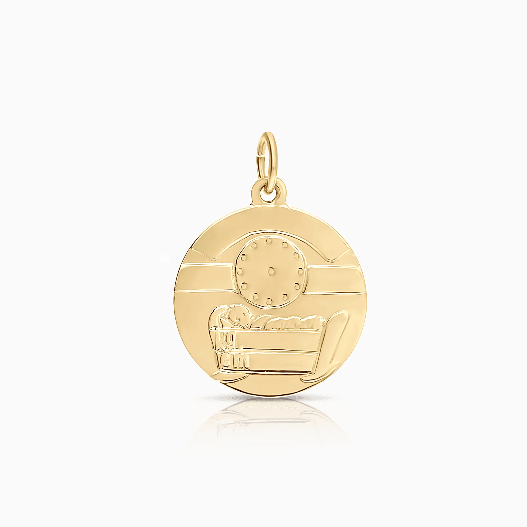 Nativity pendant 1.17g 18K gold