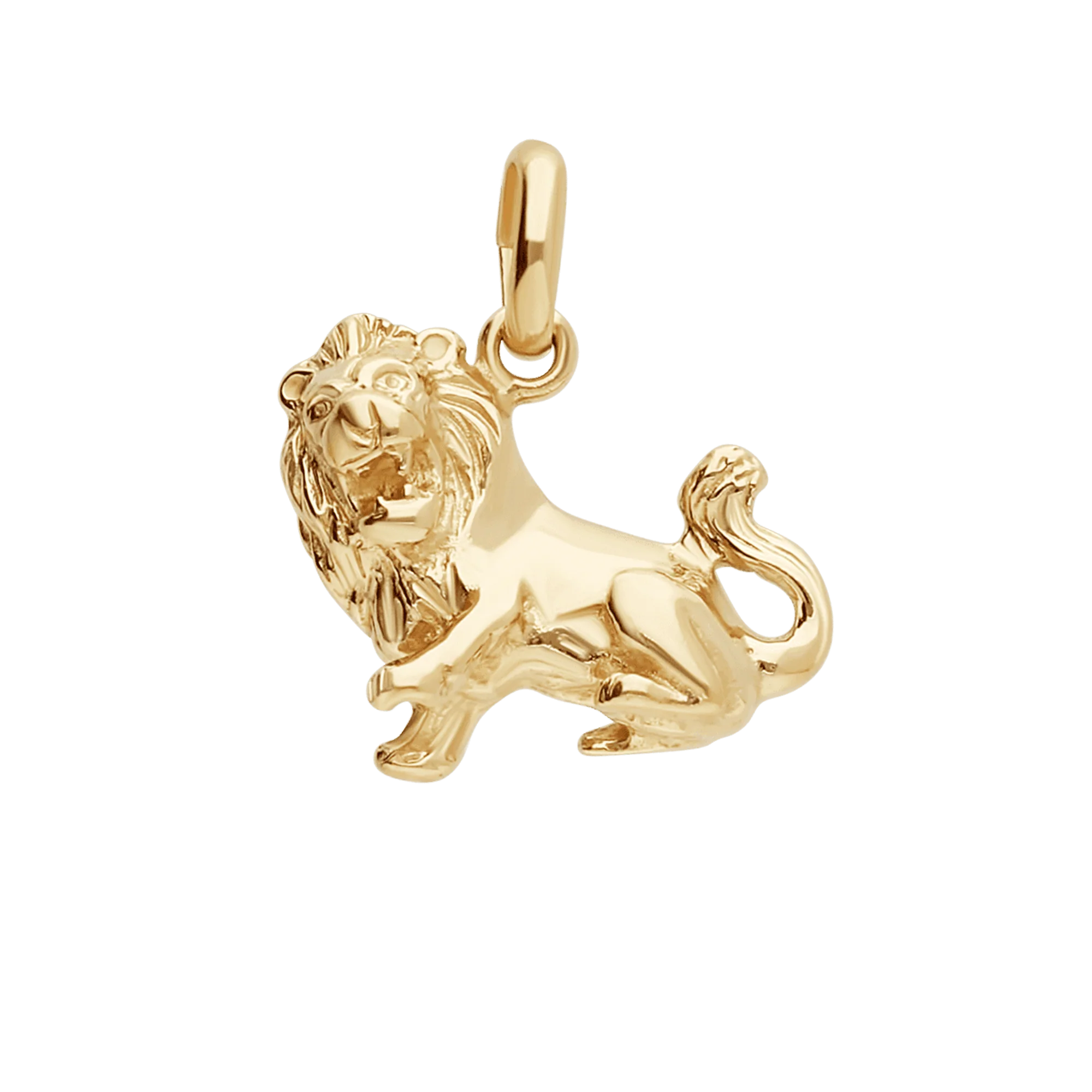 Lion pendant 1.75g 18K gold - Image 2