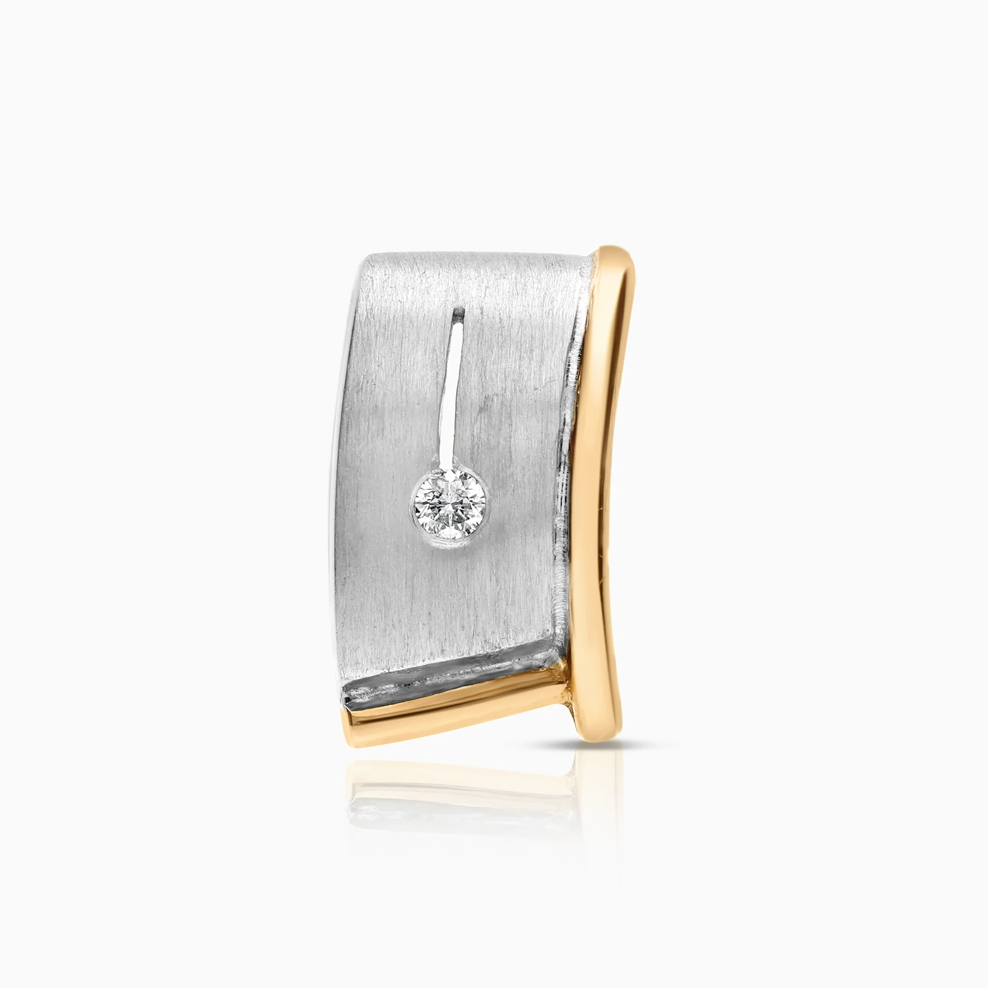 Pendant with diamond 0.05ct 18K gold