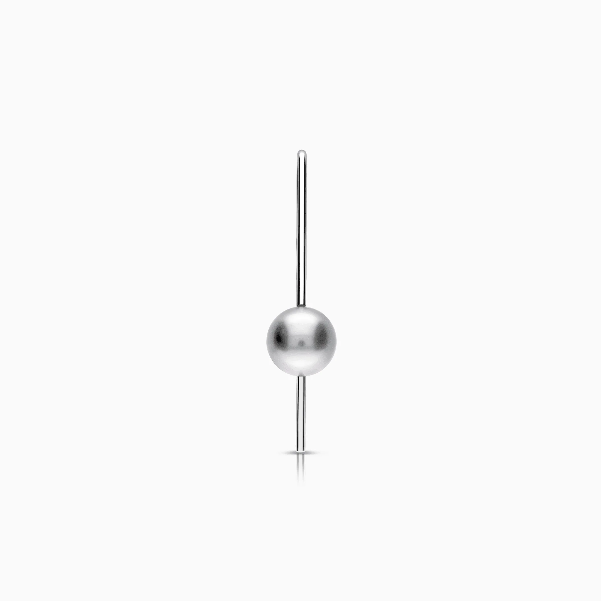 Pendant with Tahiti pearl 5.26g 18K white gold