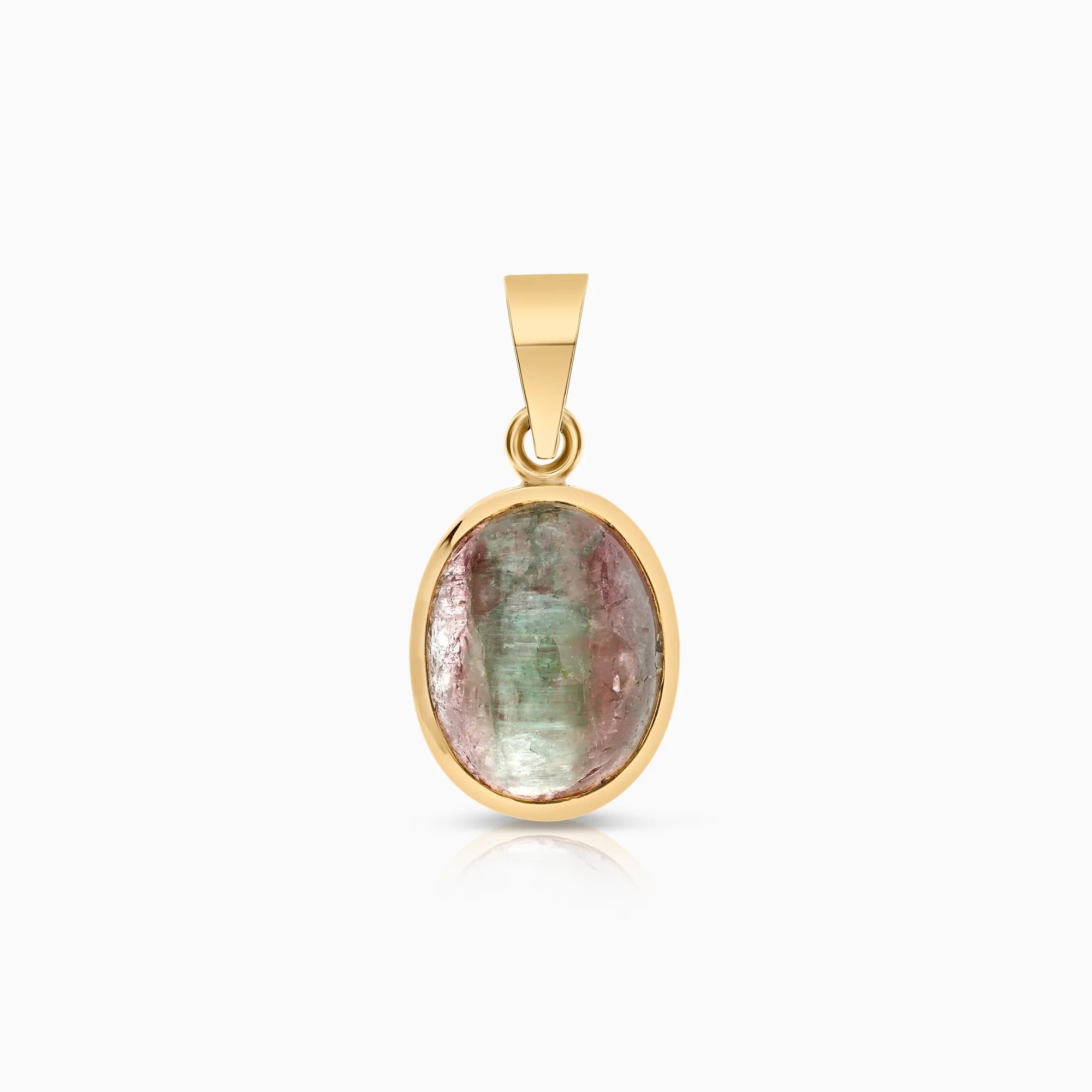 Tourmaline pendant 2.65g 18K gold