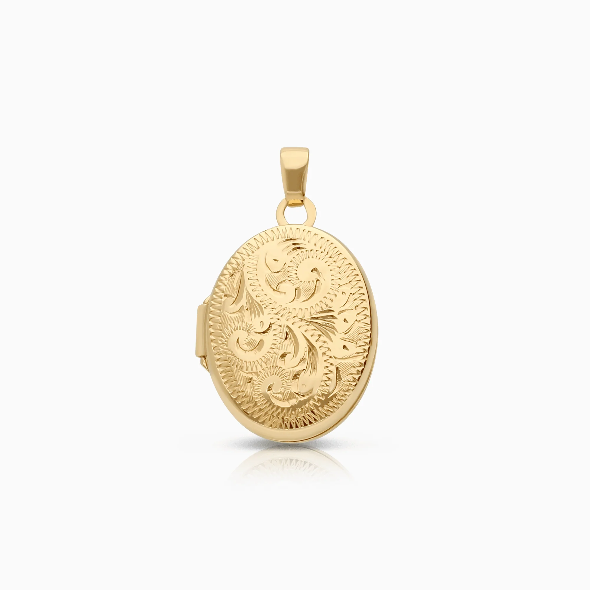 Pendant locket 2.0g 18K gold