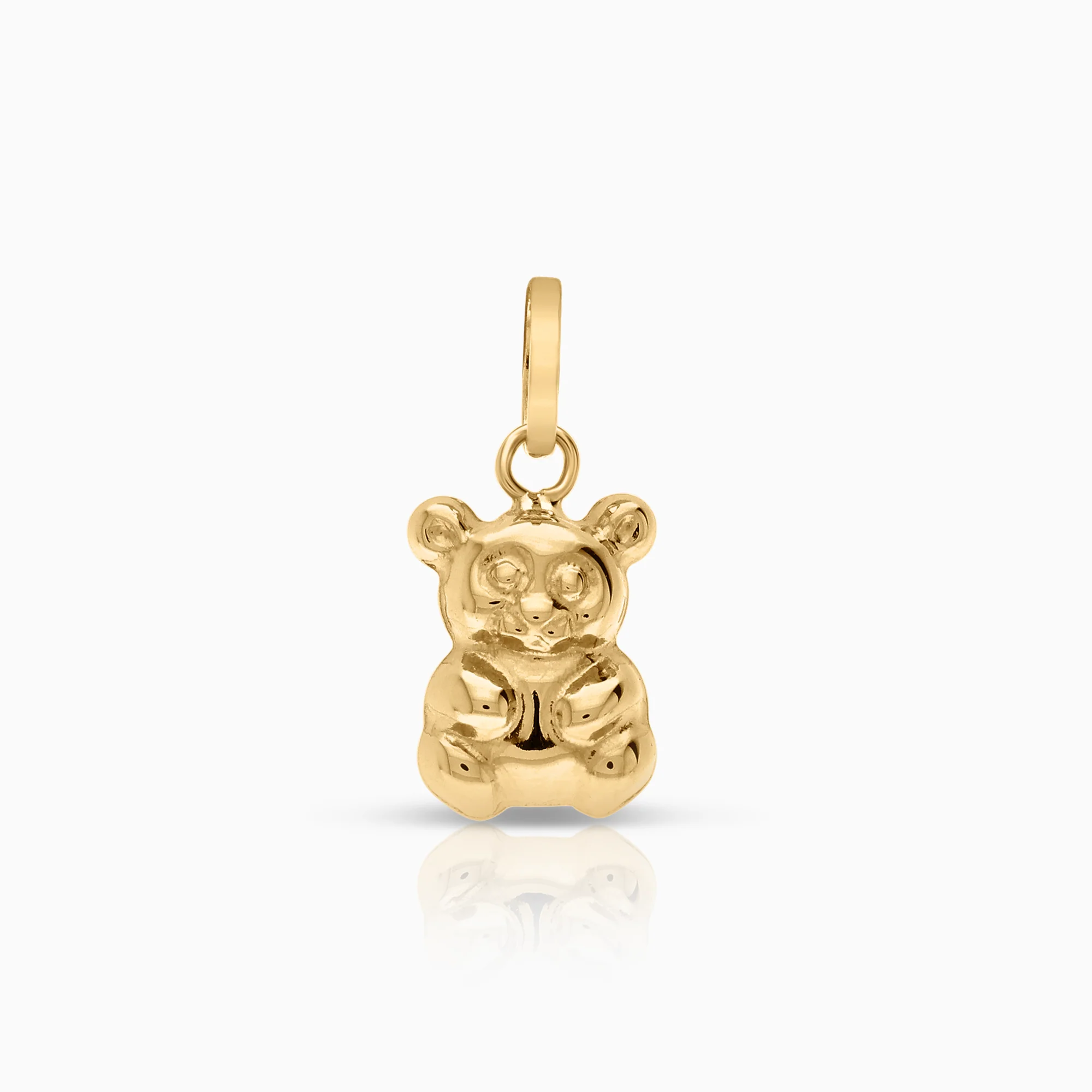 Pendant teddy bear 0.43g 18K gold