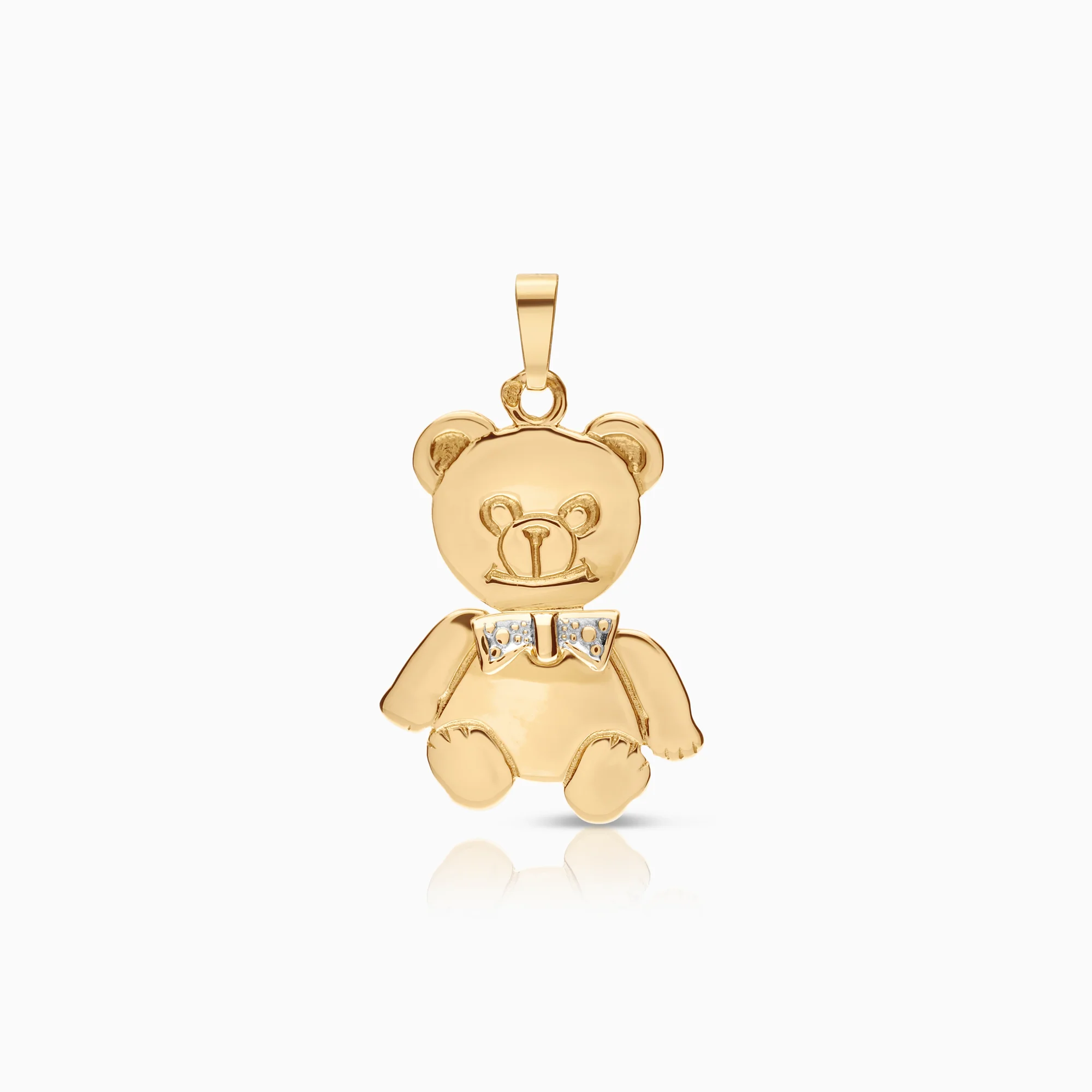 Teddy bear pendant 3.06 g 18K gold