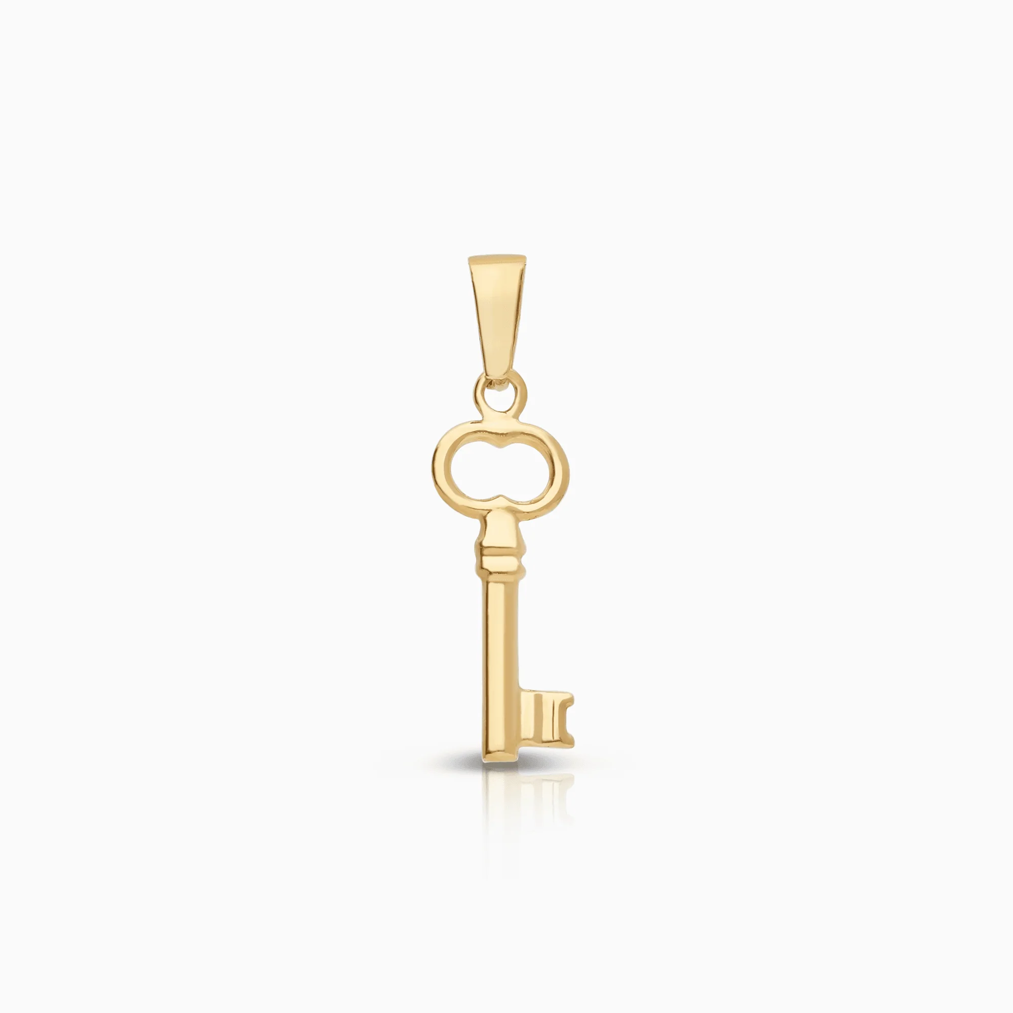 Key pendant 0.46g 18K gold