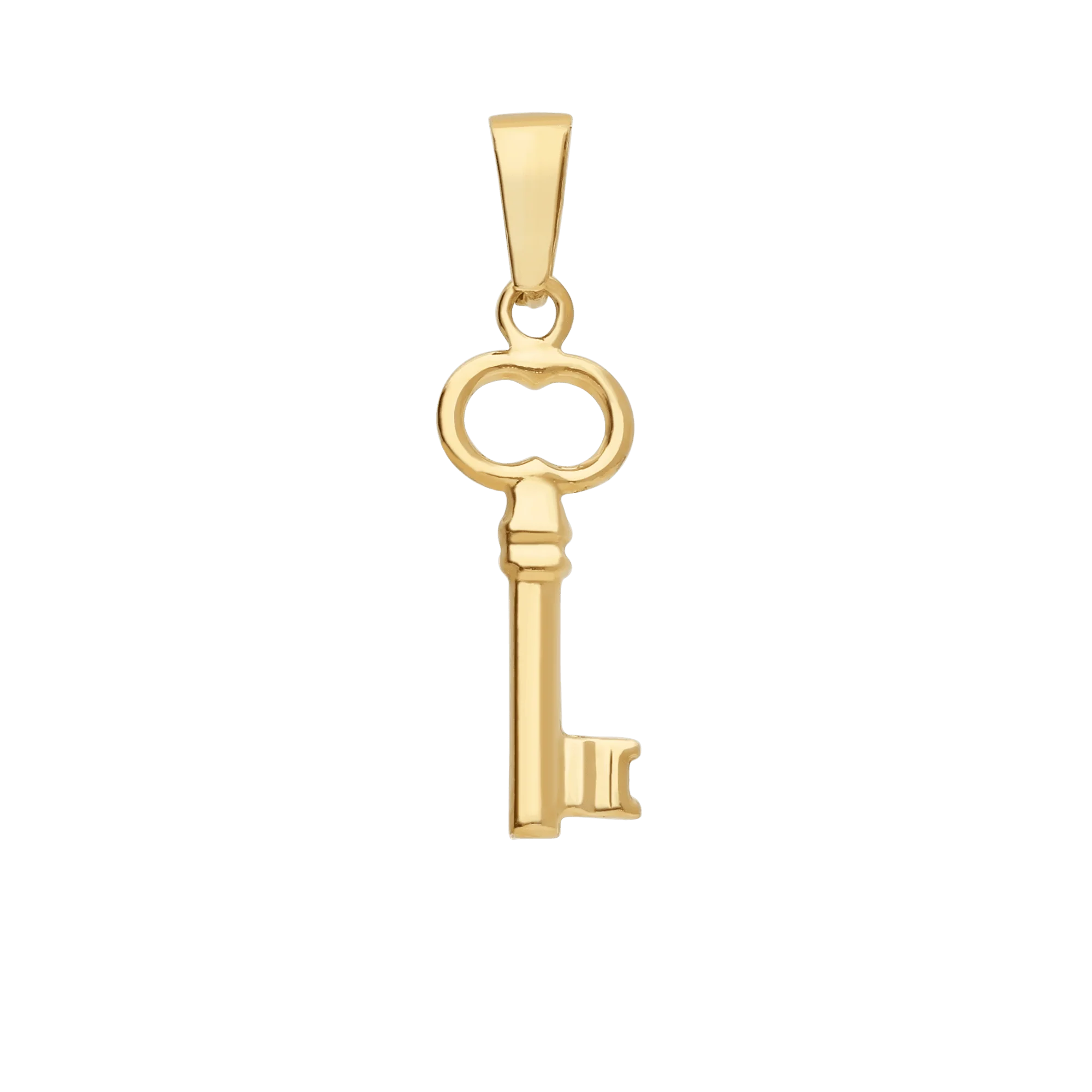 Key pendant 0.46g 18K gold - Image 2