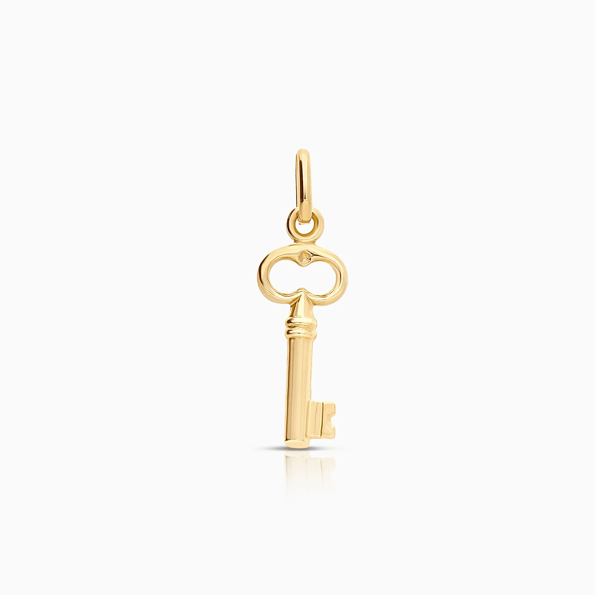 Key pendant 0.75g 18K gold