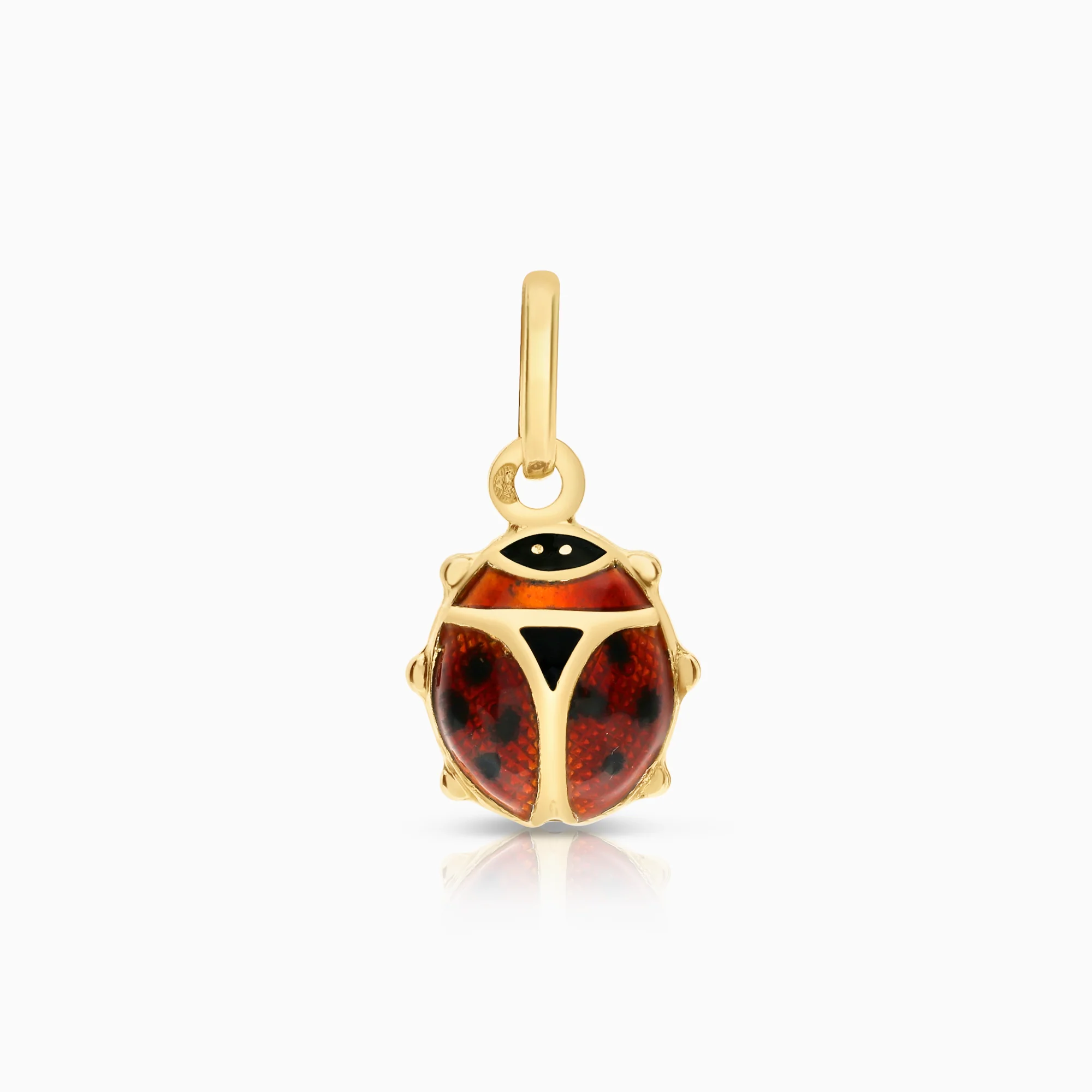 Ladybug pendant 0.88g 18K