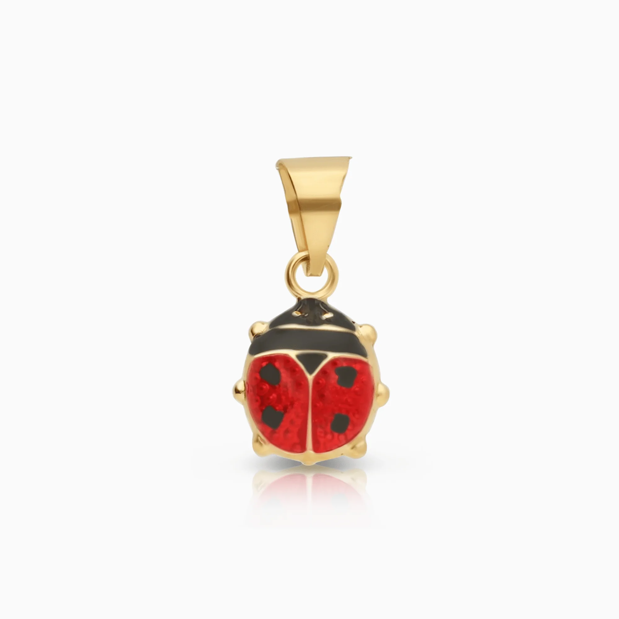 Ladybug Pendant 0.28g 18K Gold