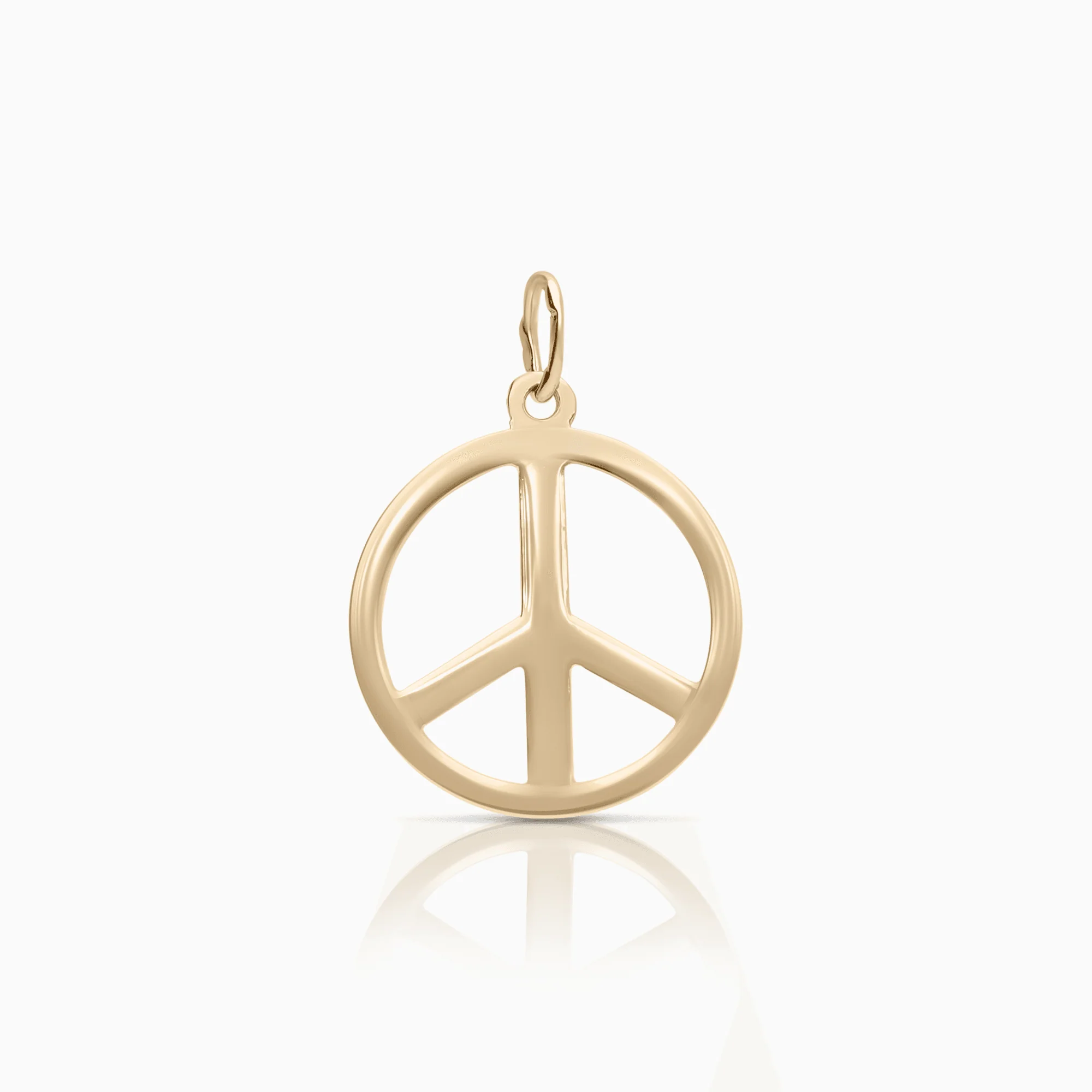 Peace Pendant 0.95g 18K Gold