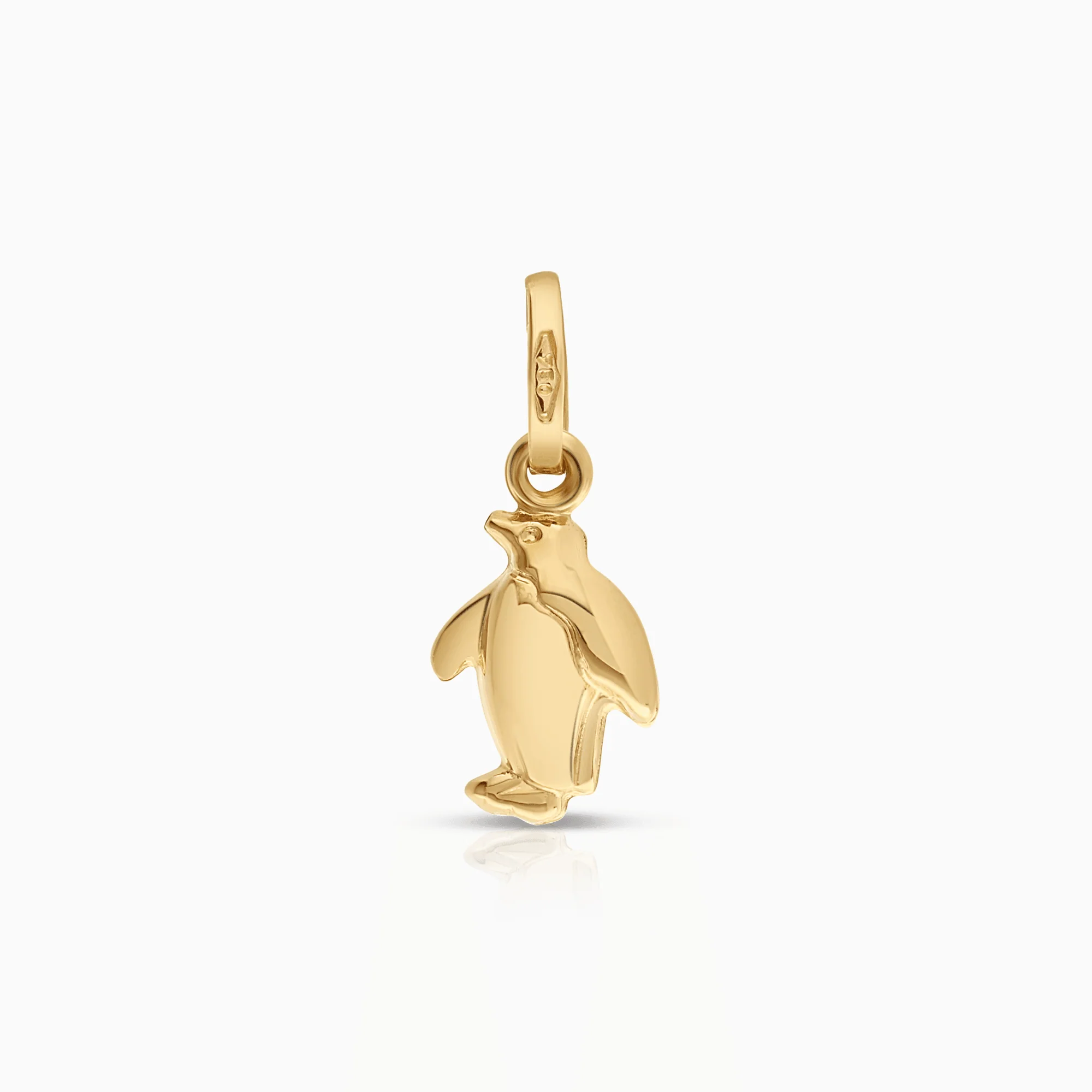 Penguin pendant 0.33g 18K gold