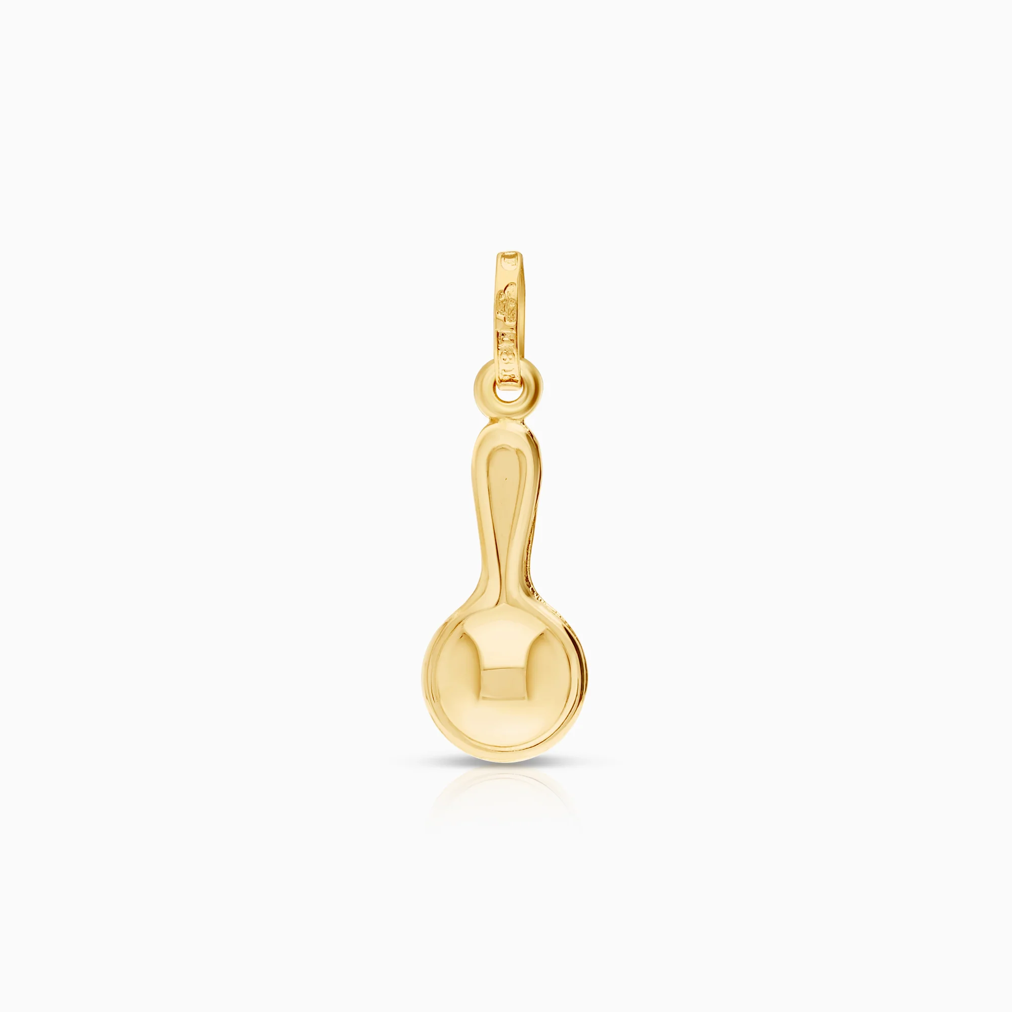 Rattle pendant 0.57g 18K gold
