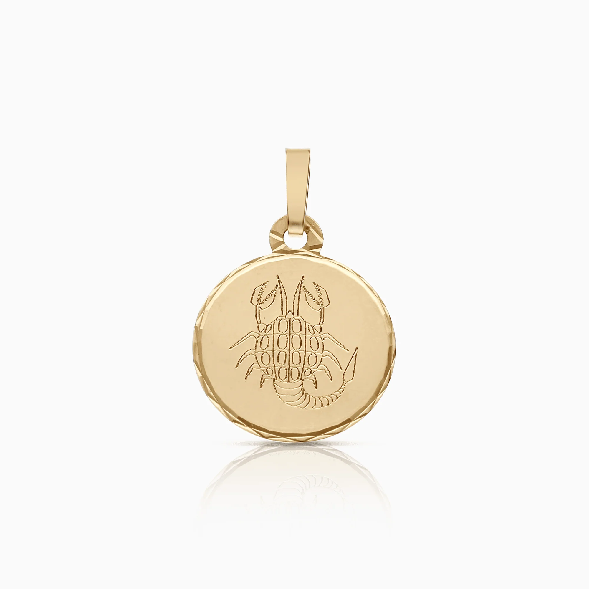 Scorpio pendant 0.68g 18K gold