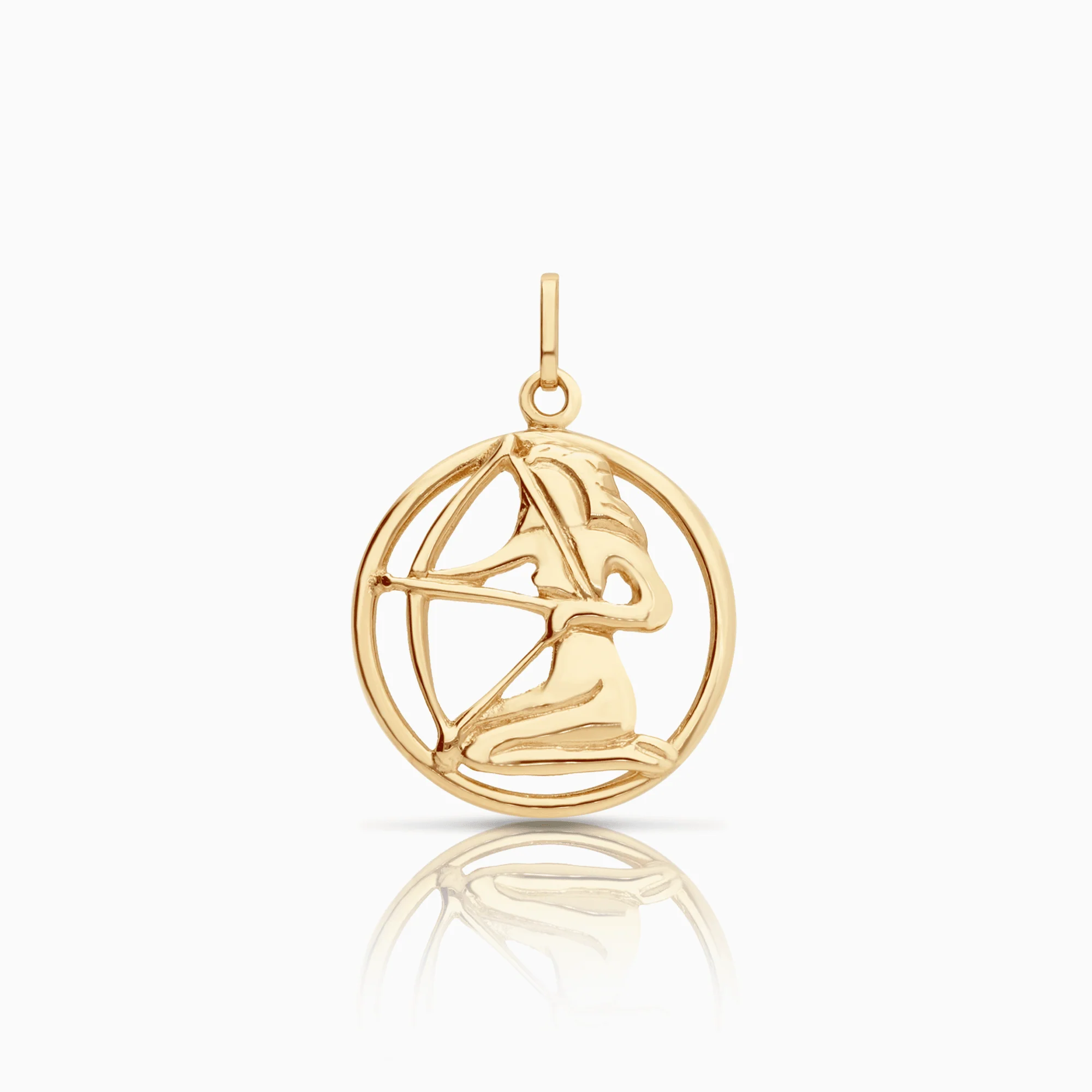 Sagittarius pendant 2.20g 18K gold