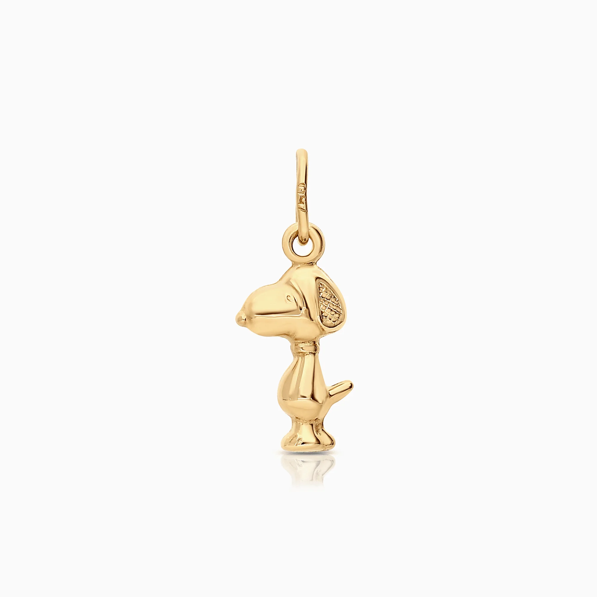 Snoopy pendant 0.92g 18K gold