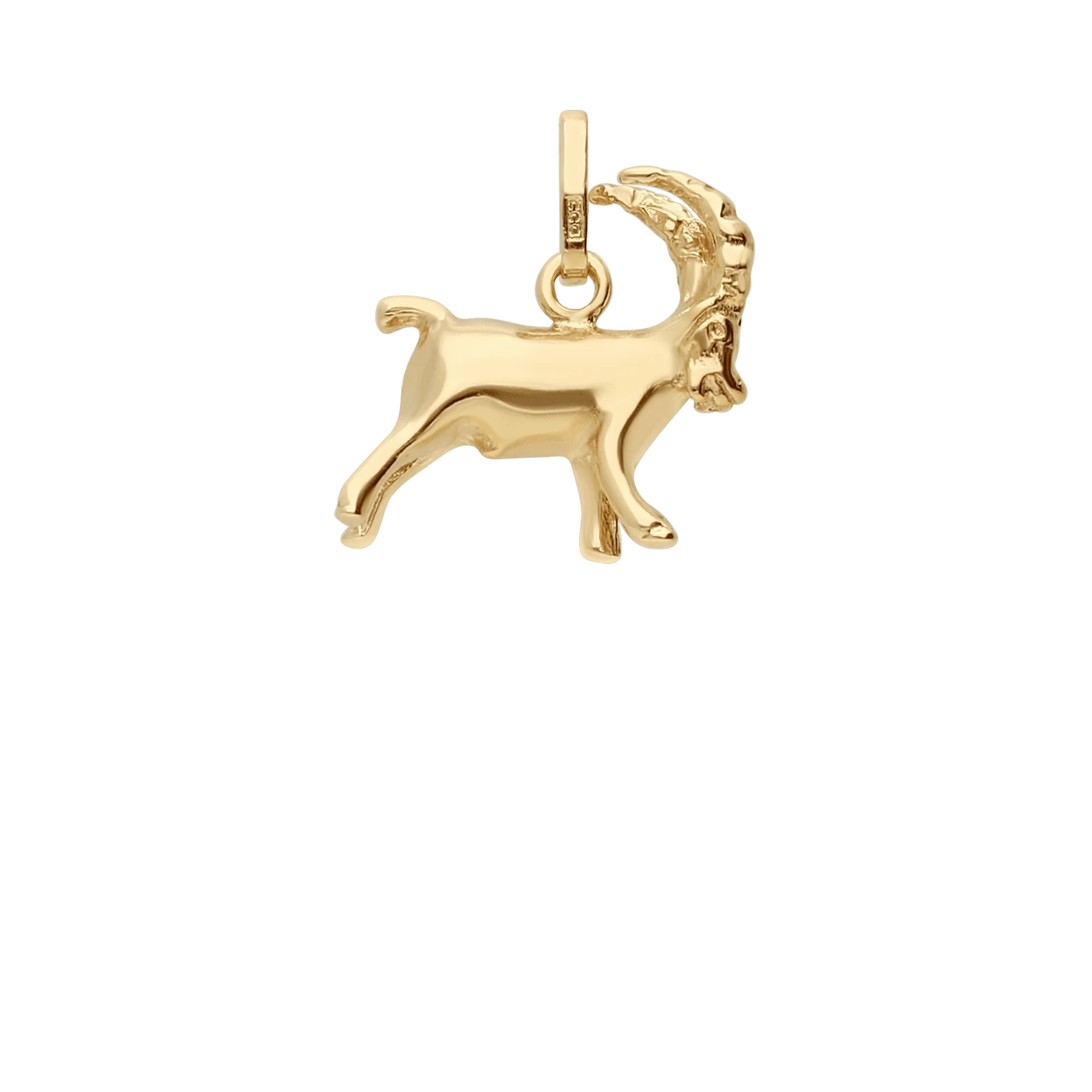 Capricorn Pendant 1.43g 18K Gold - Image 2