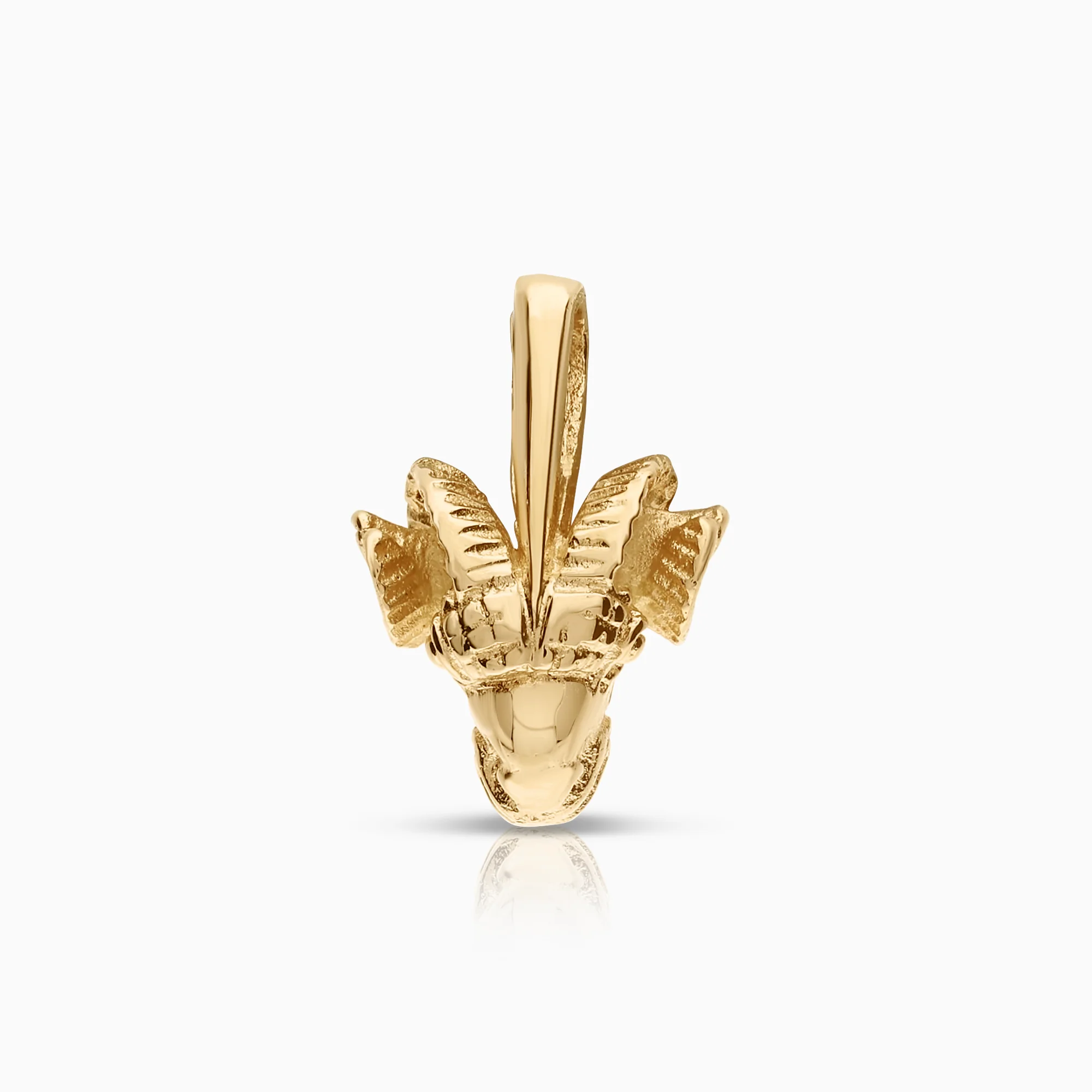 Pendant zodiac sign Aries 1.59g 18K gold