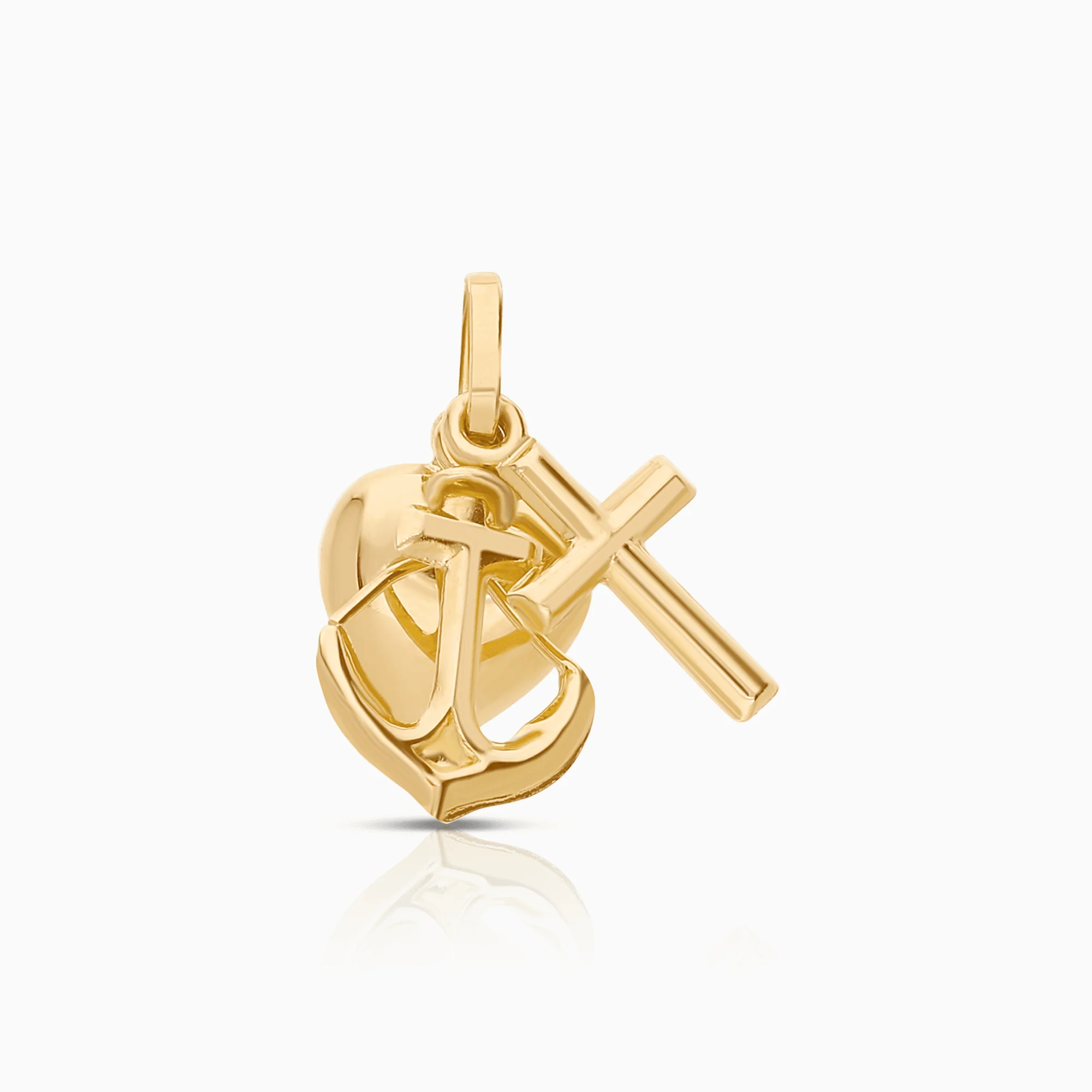 Pendant Faith, Hope & Love 1.04g 18K gold