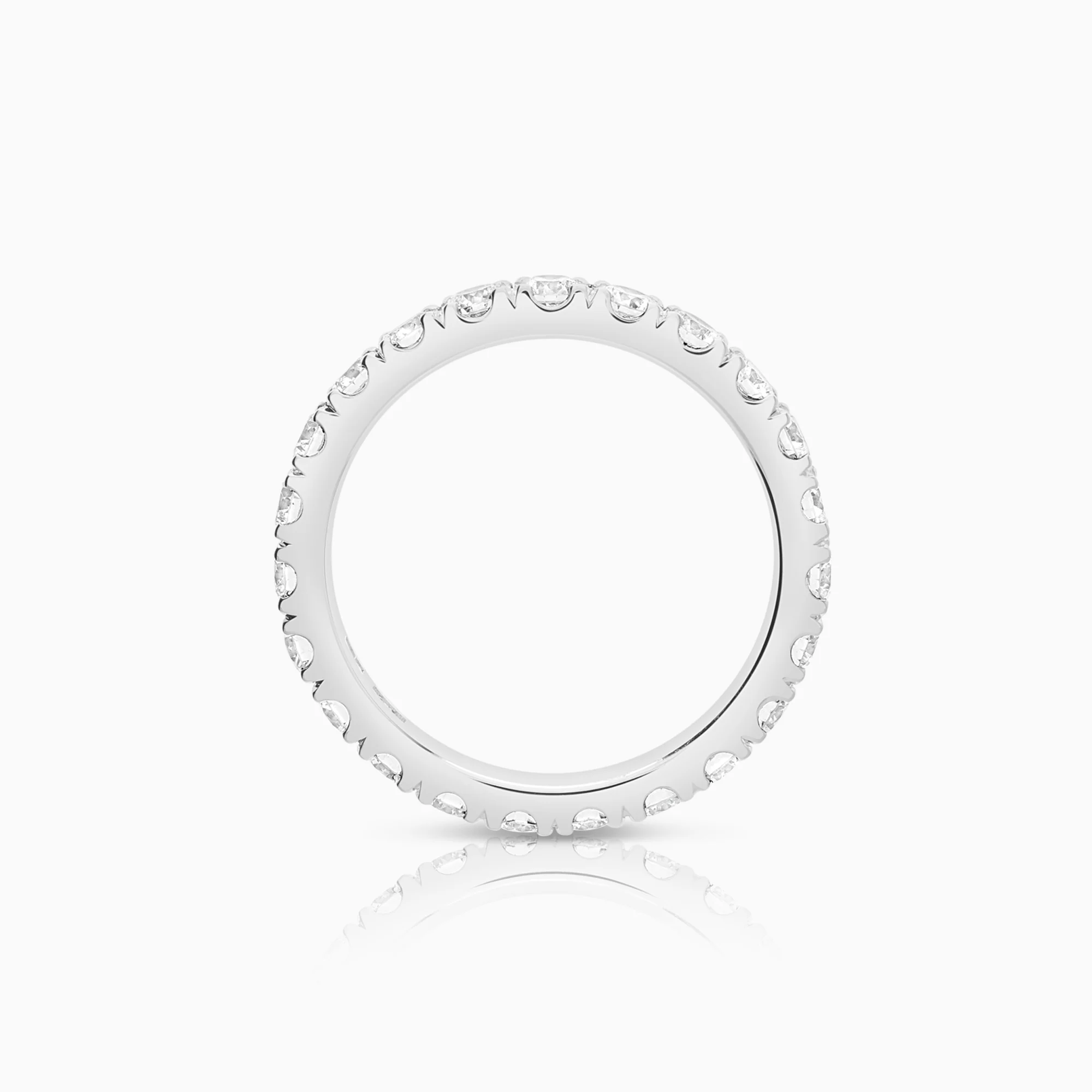 Full eternity diamonds 1.25ct 18K white gold - Image 2