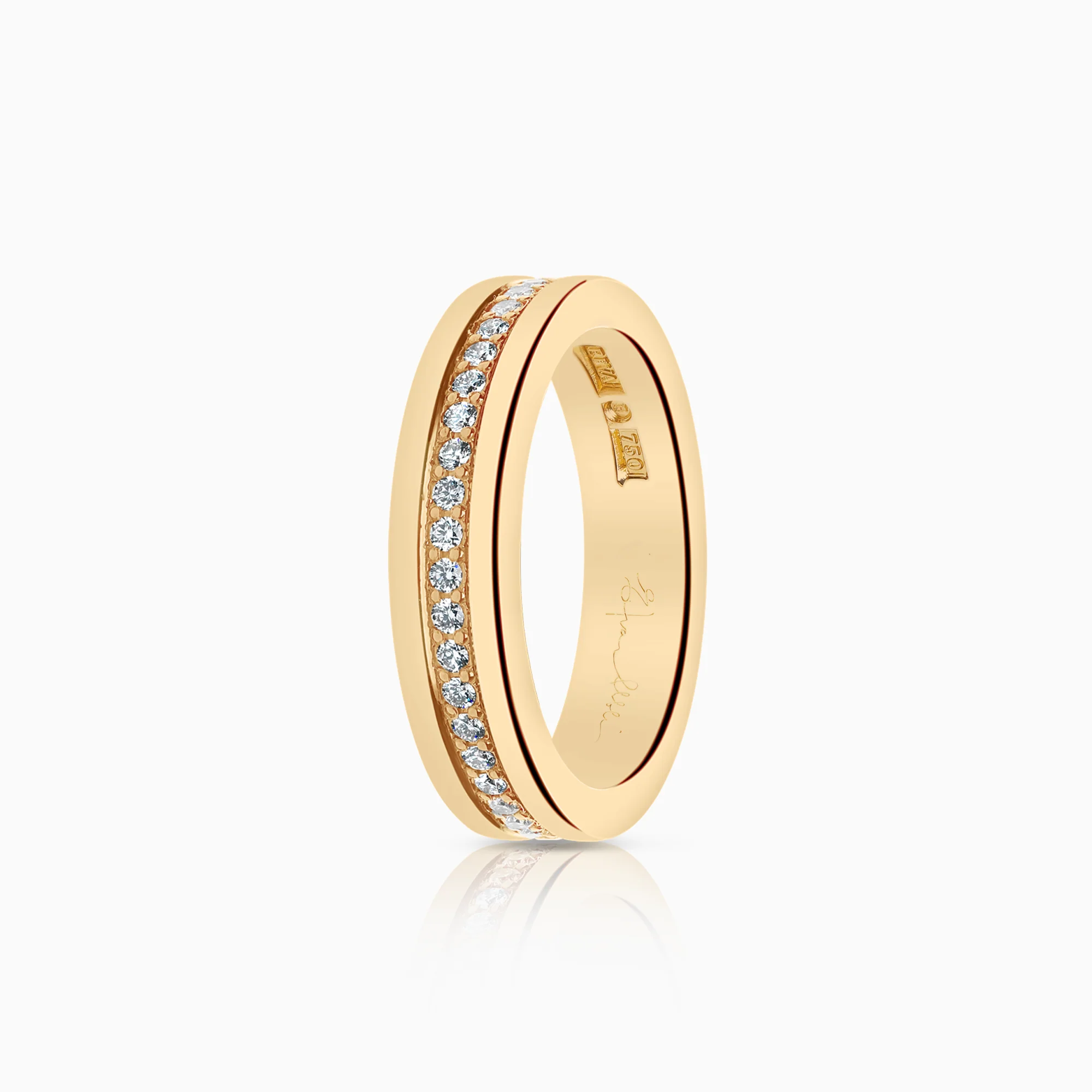 Full eternity ring Efva Attling 0.37ct 18K gold