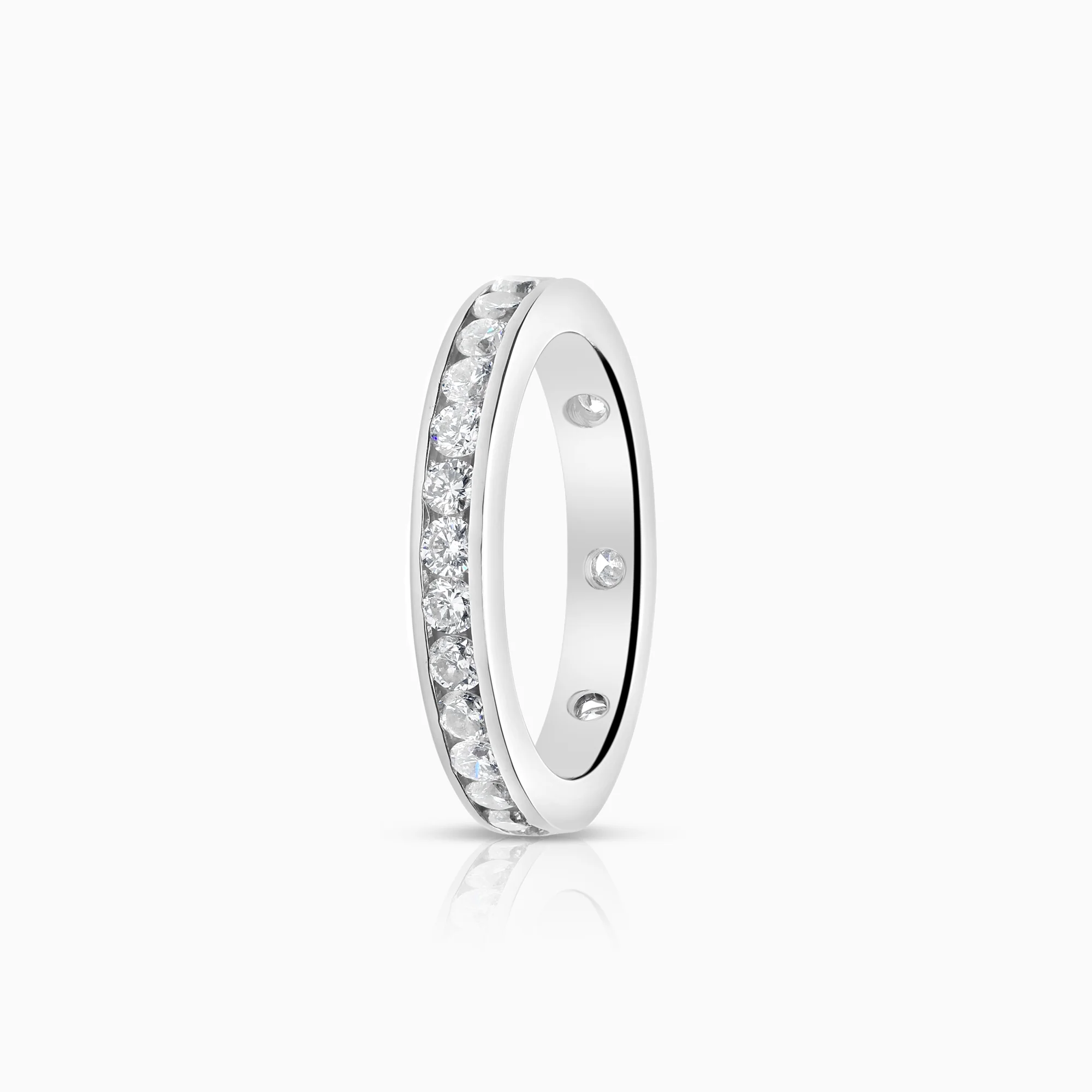 Full Eternity Ring 0.84ct 18K White Gold