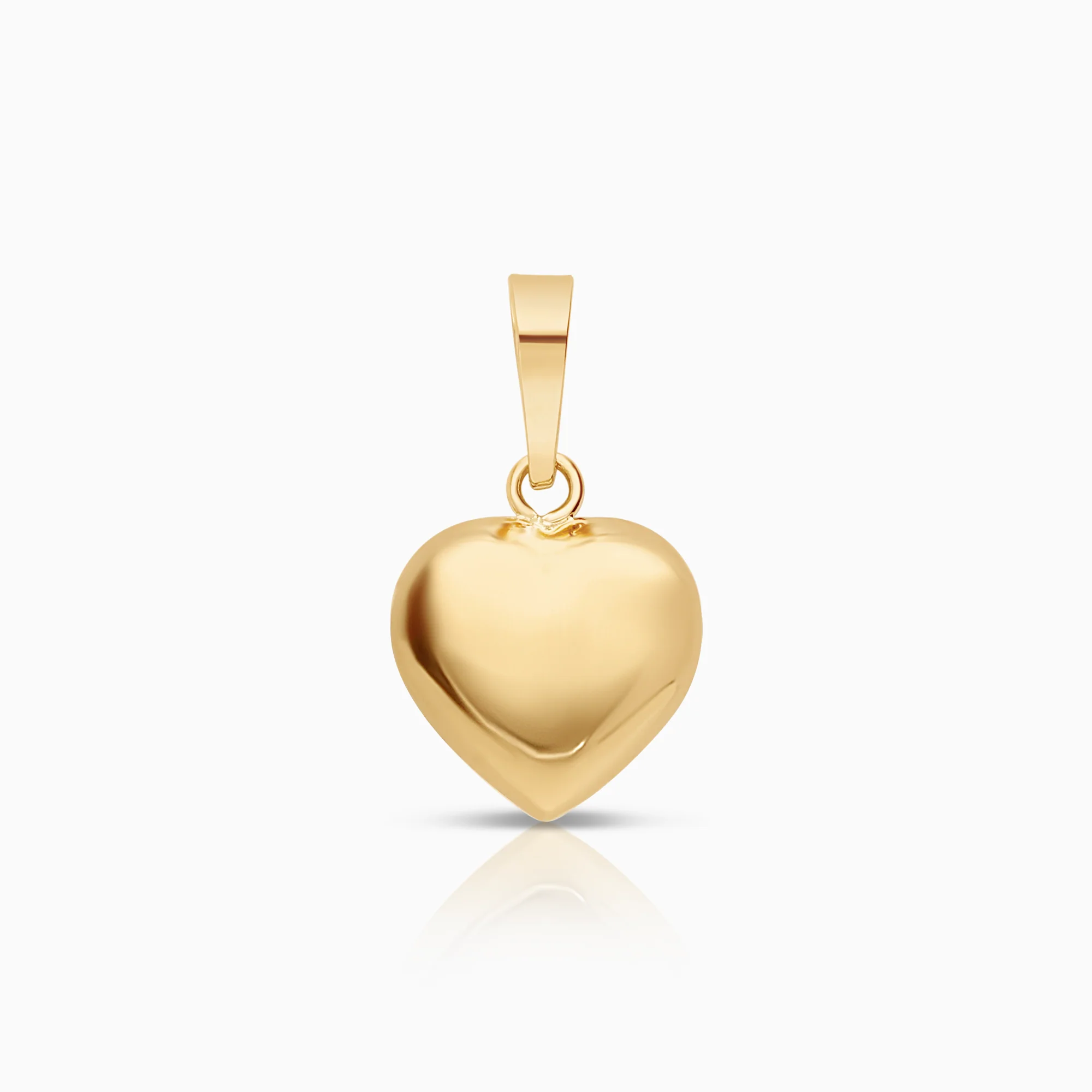 Heart pendant 0.52g 18K gold