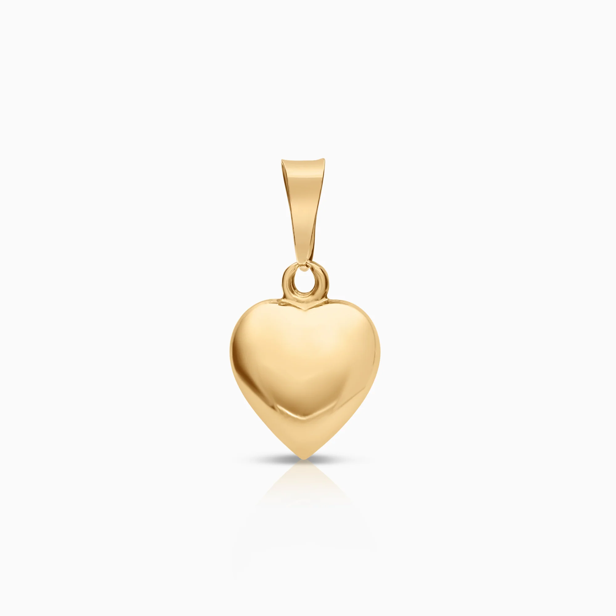 Heart pendant 0.74g 18K gold