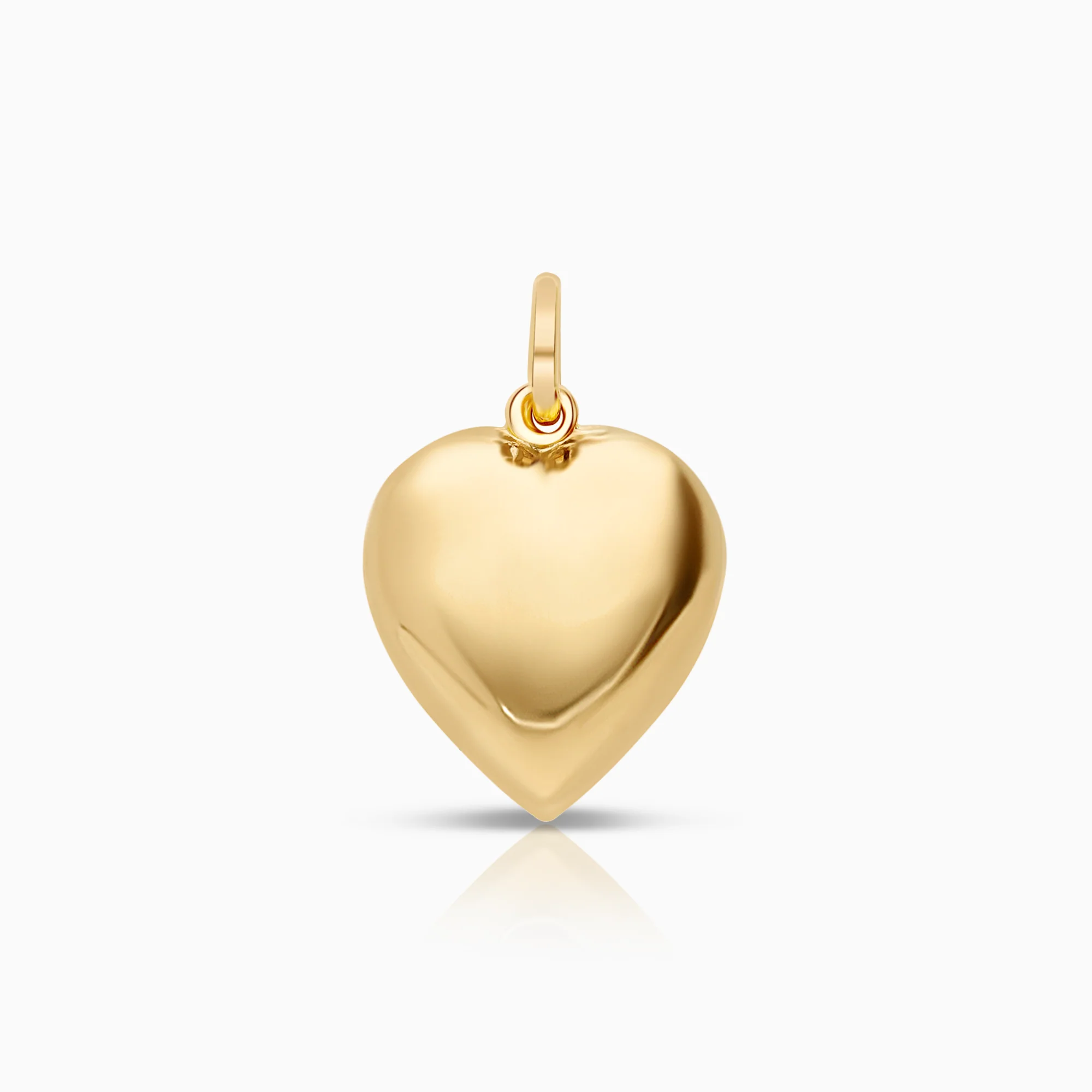 Heart pendant 2.99g 18K gold
