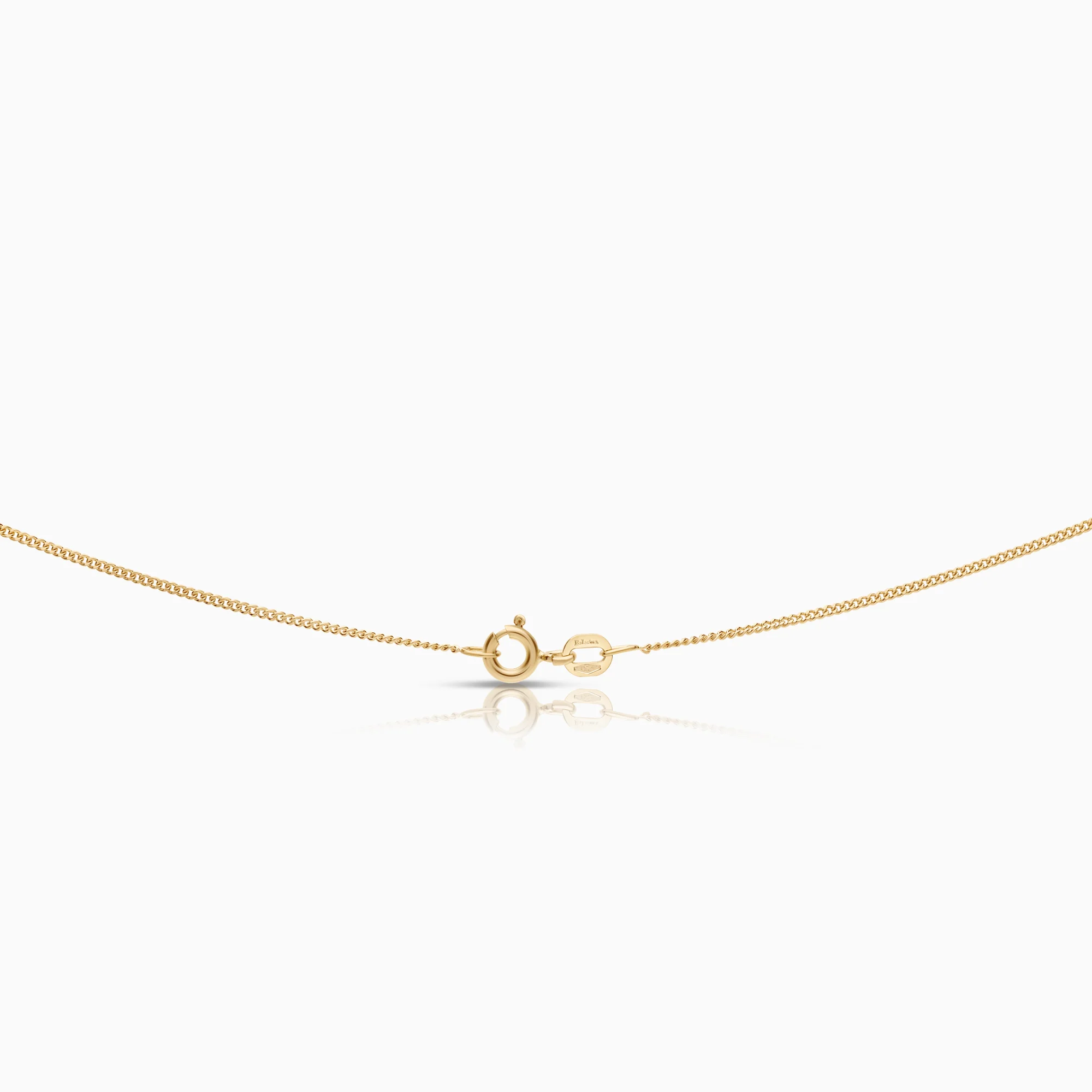 Necklace with heart pendant 4.27g 18K gold - Image 2