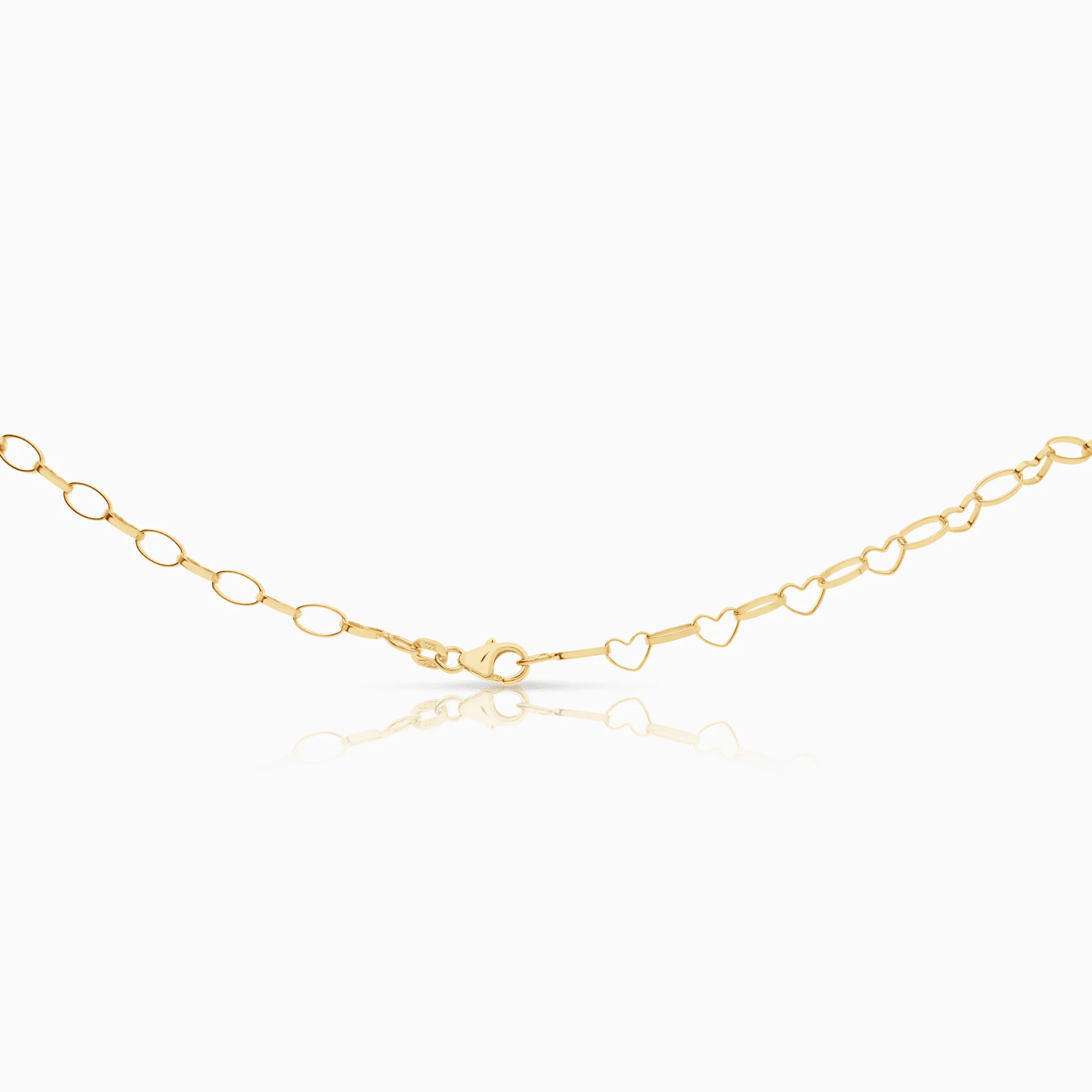 Heart link 5.95g 18K gold - Image 2