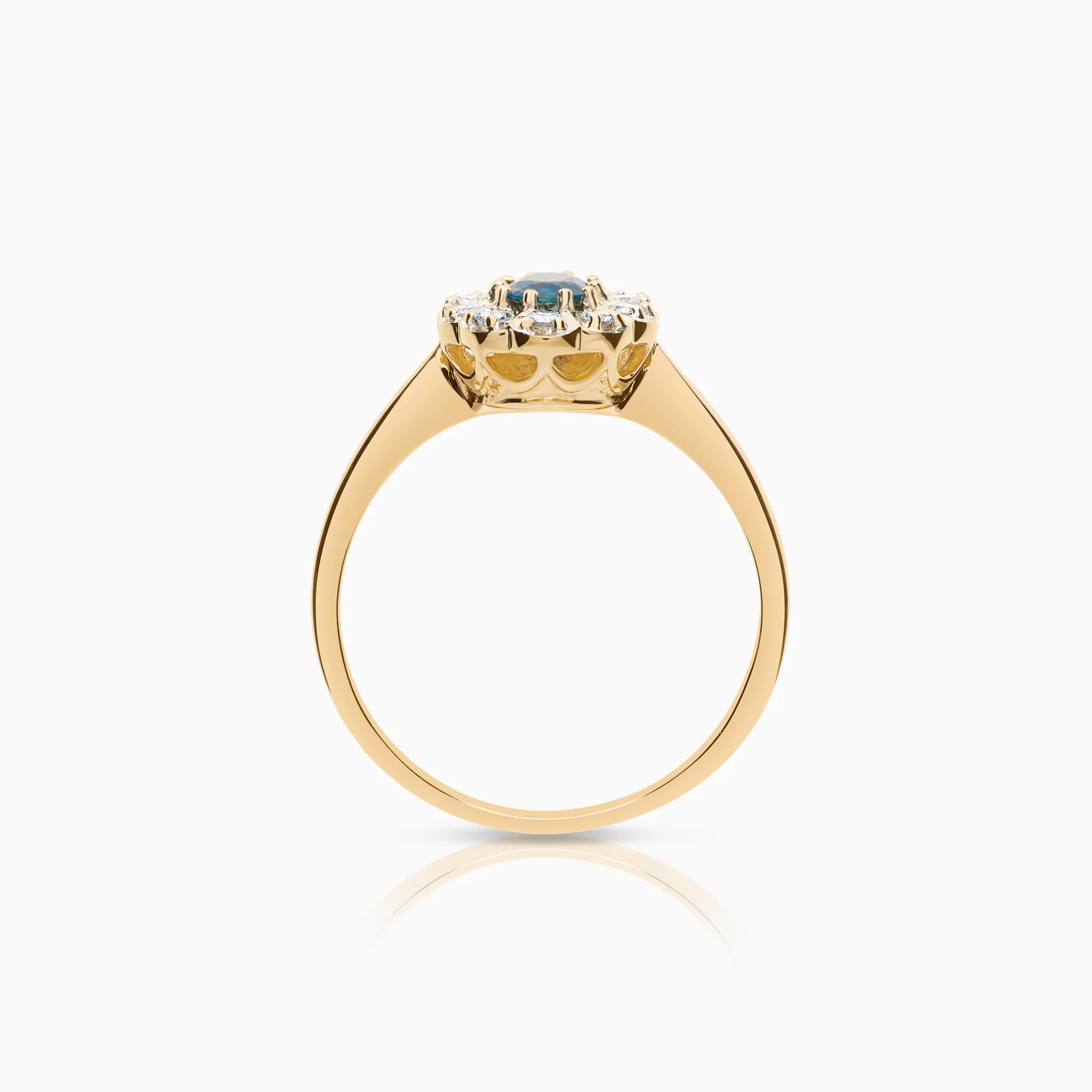 Carmosé ring 0.20ct 18K gold - Image 2